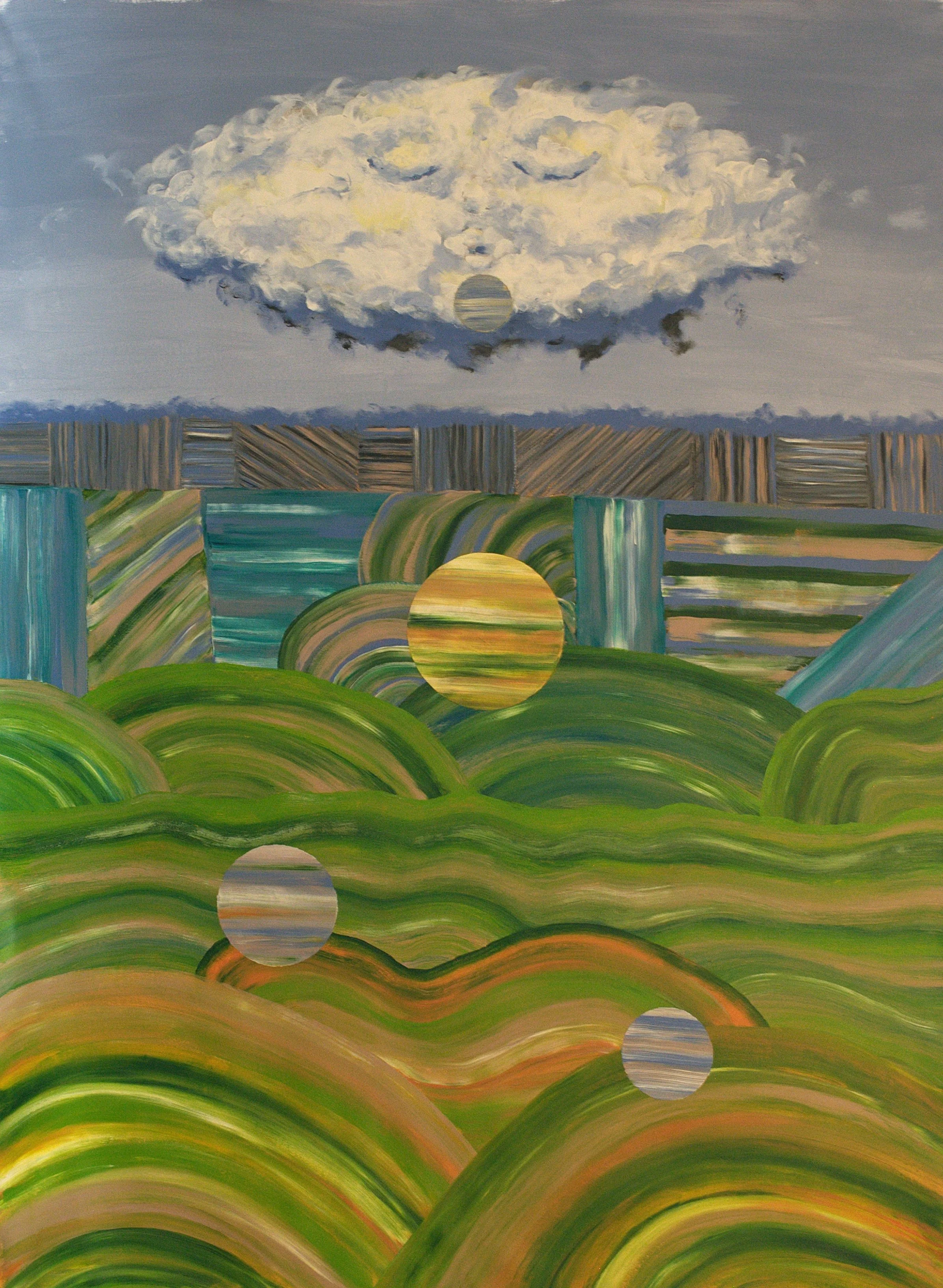 Solaris, 2026,
acrylics on canvas,
150x120 cm,
