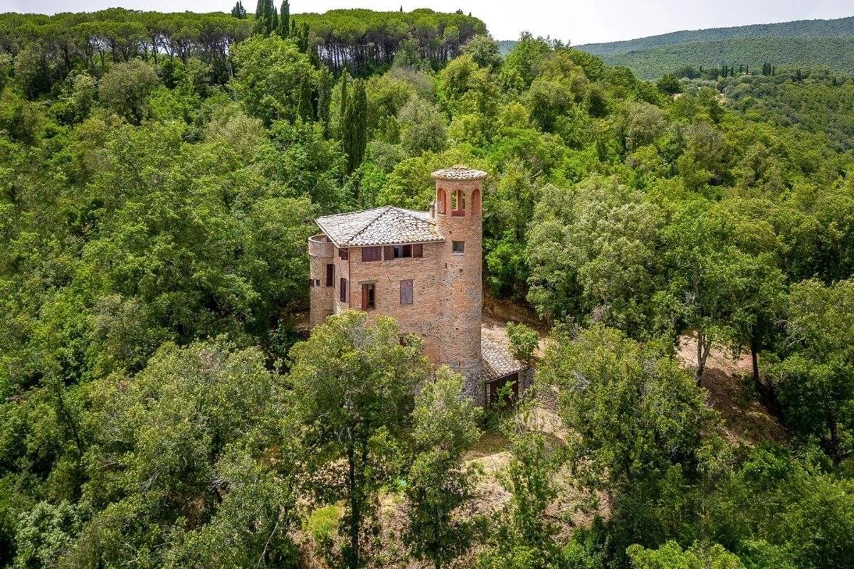 Historical Villa with Tower &amp; 5 Hectares, Marsciano, Umbria, Italy, €350,000