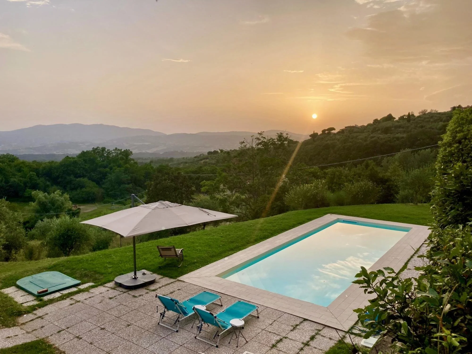 Detached Villa with Pool and Panoramic Views, San Donato in Fronzano, Tuscany, Italy, €490,000