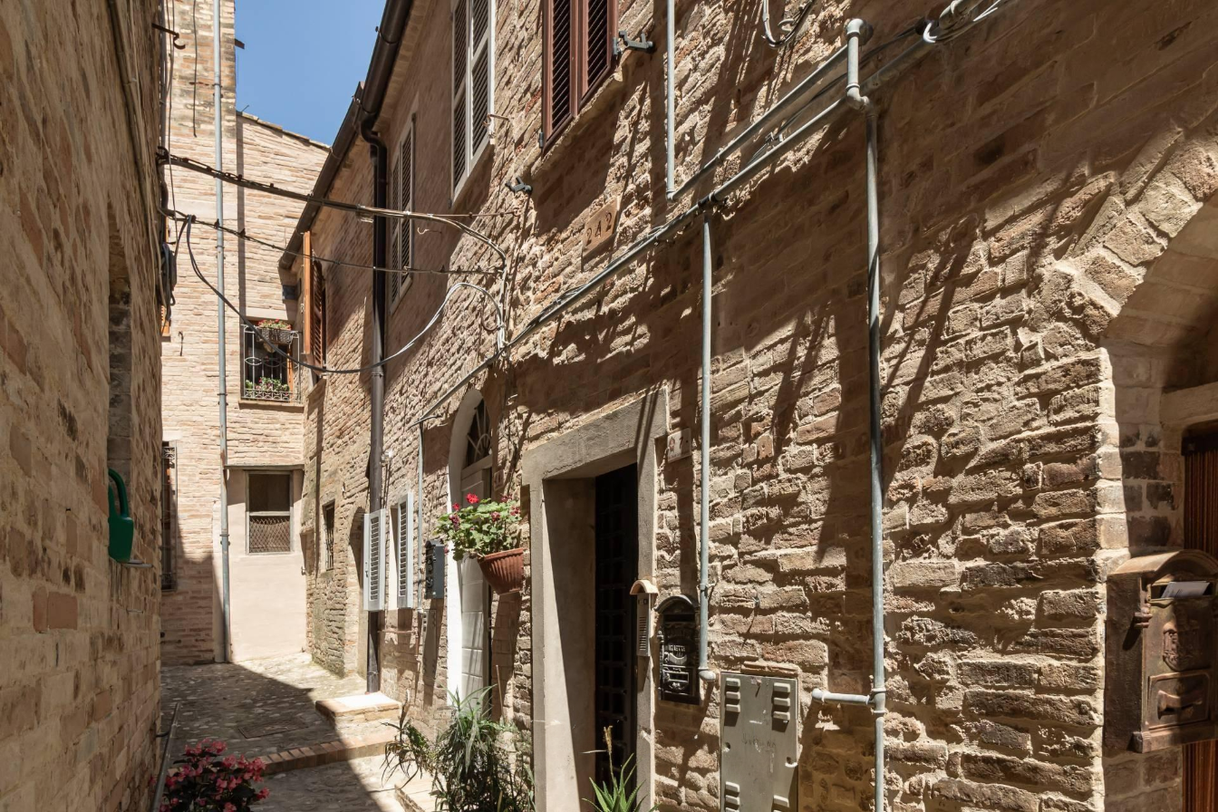 Restored Townhouse in Medieval Village, Petritoli, Italy, €105,000