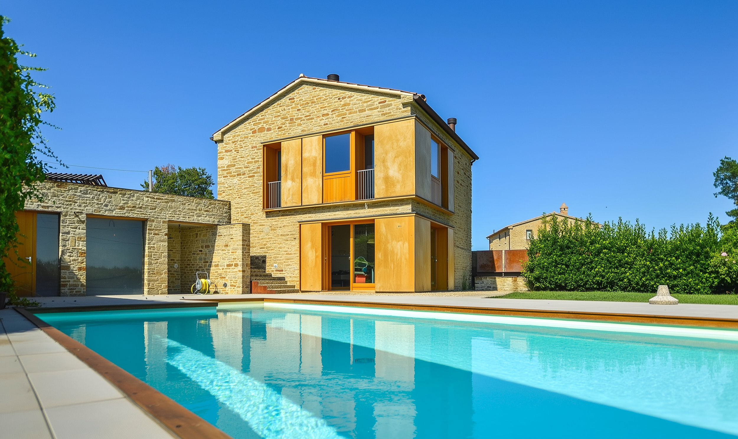 Two Farmhouses, Two Styles, One Estate with Pool, Apiro, Italy, €550,000