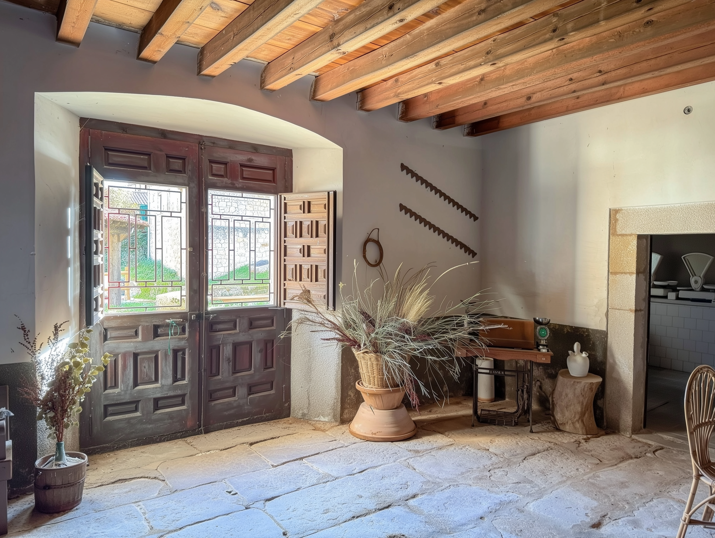 Natural Stone House Near Laguna Negra with Project Potential, Molinos de Duero, Spain, €490,000