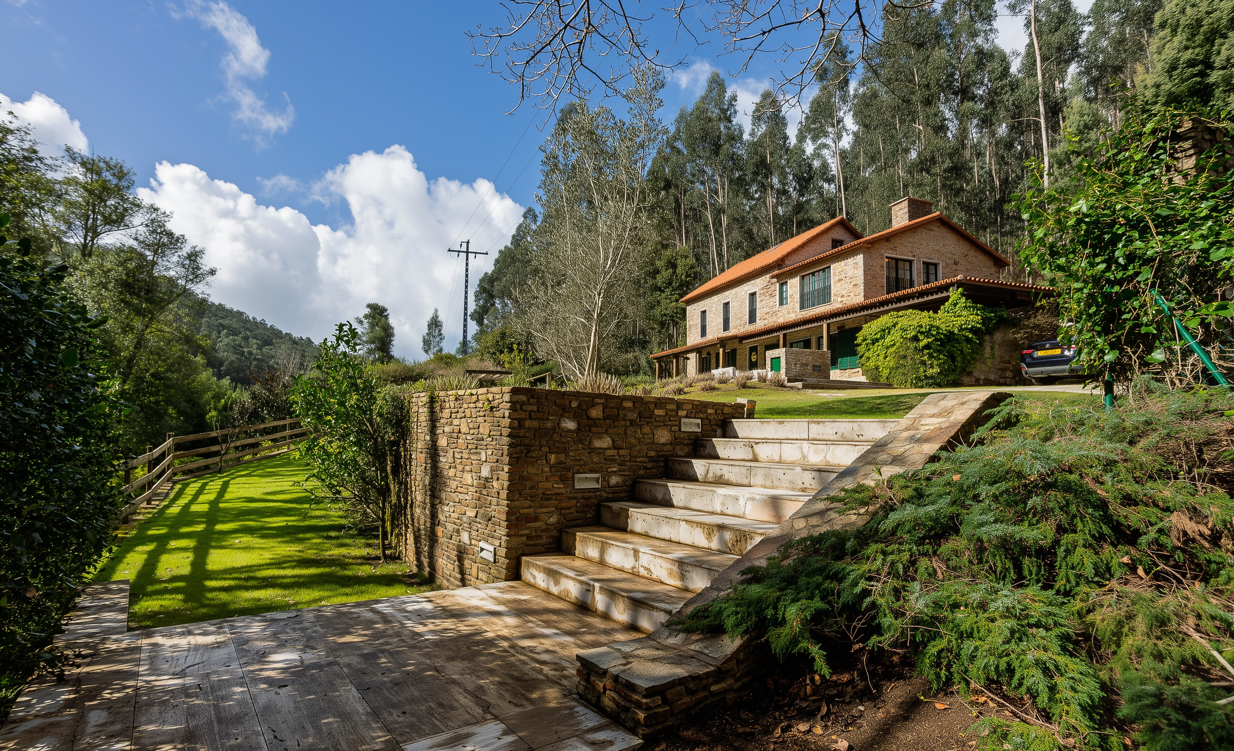 Stone Mansion with Guest House in Surfer Territory, Galicia, Spain €595,000