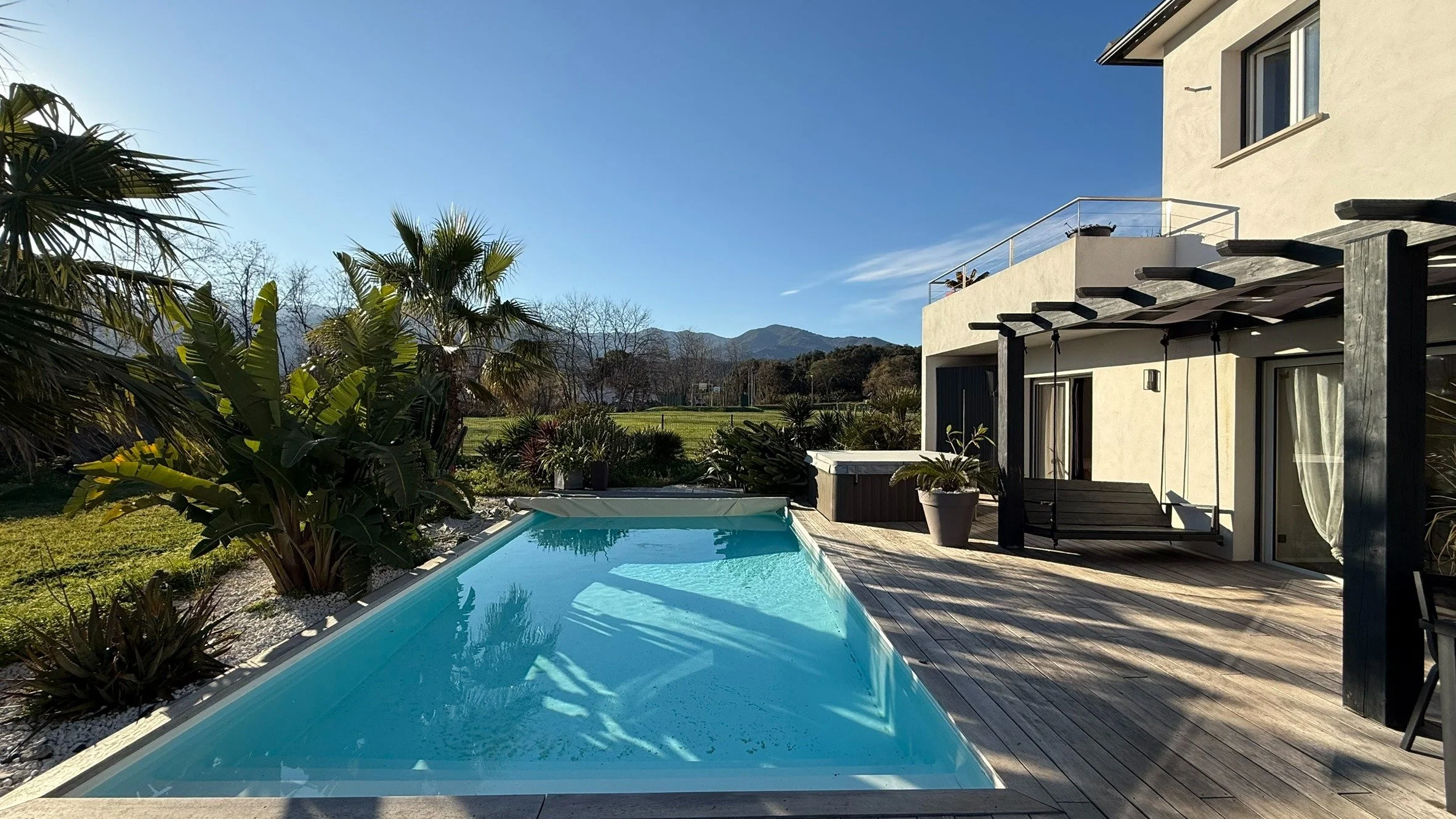 Villa with Saltwater Pool and Unobstructed Views, Santa Lucia di Moriani, Corsica, France €400,000