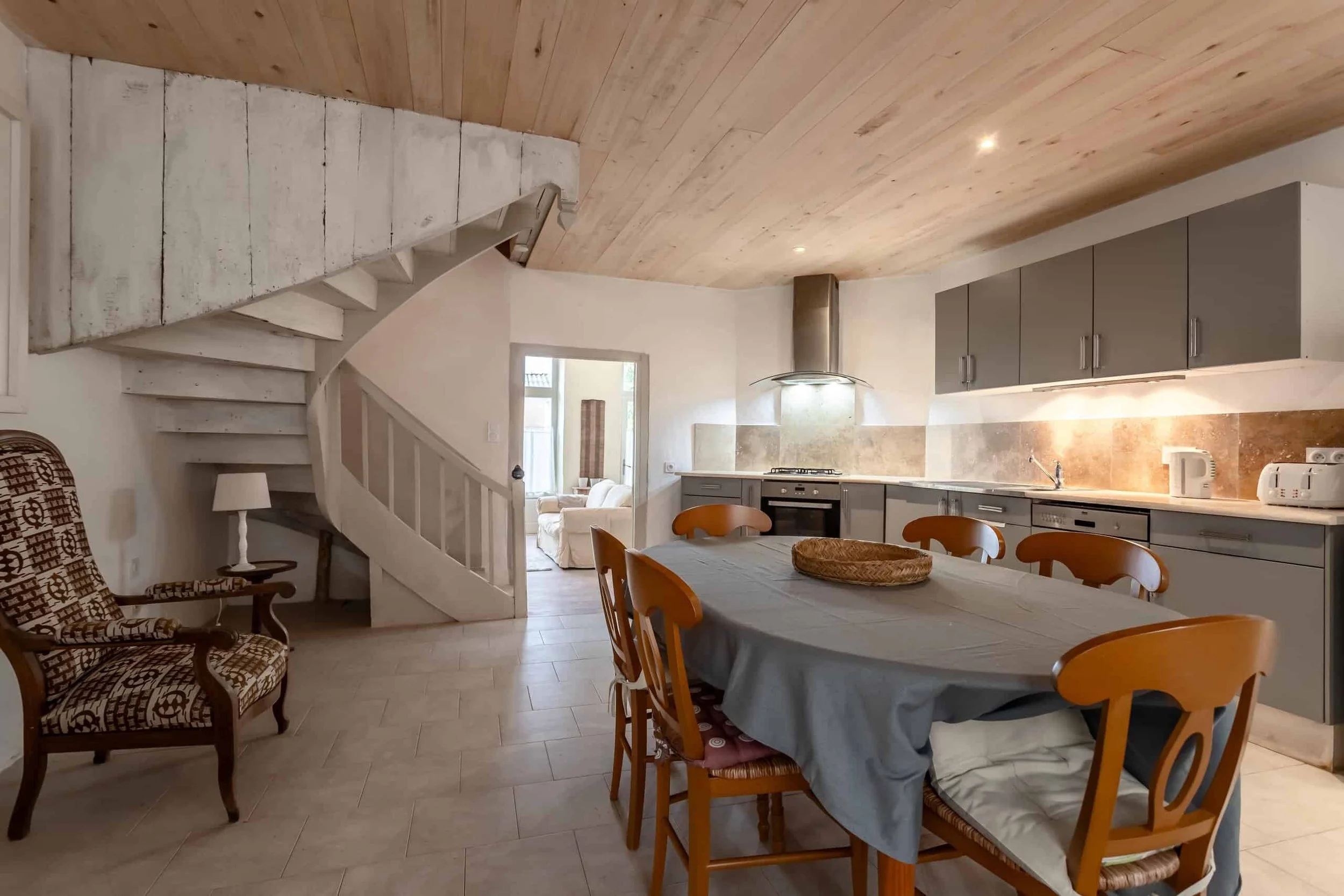 3-Bed Restored Stone Village House with Garden and Garage, Bourg-de-Visa, France €159,000