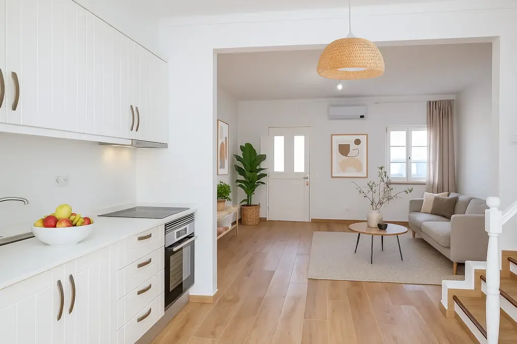 2-Bed Fully Renovated Townhouse Behind Vintage Façade, Tavira Old Town, Portugal €499,000