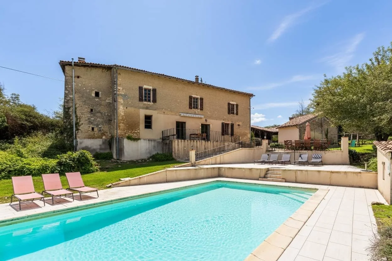 6-Bed Maison de Maître with Gîte and Pool, Boussan, France, €560,000