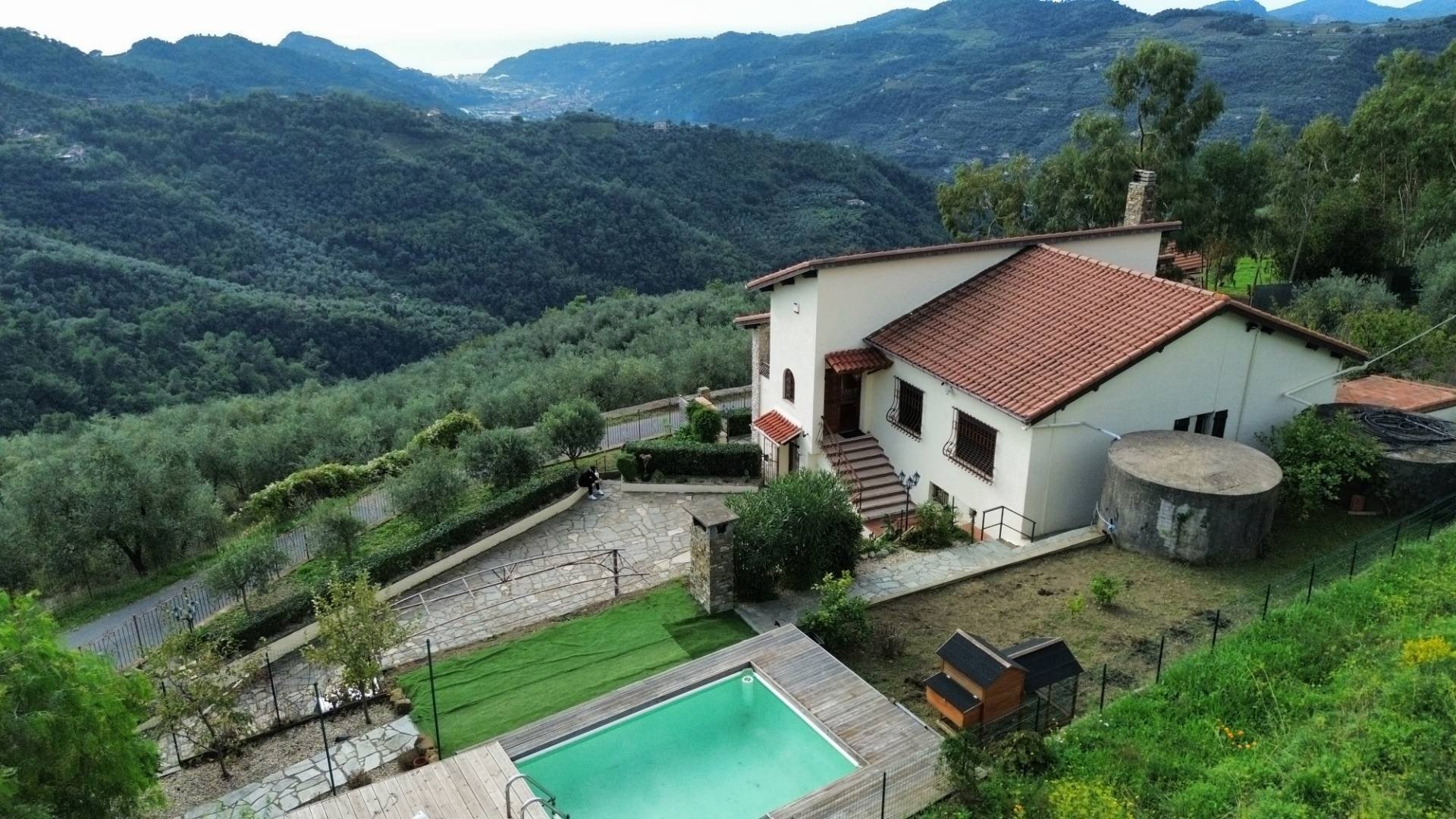 3-Bed Villa with Pool and Sea Views, Dolceacqua, Italy, €550,000