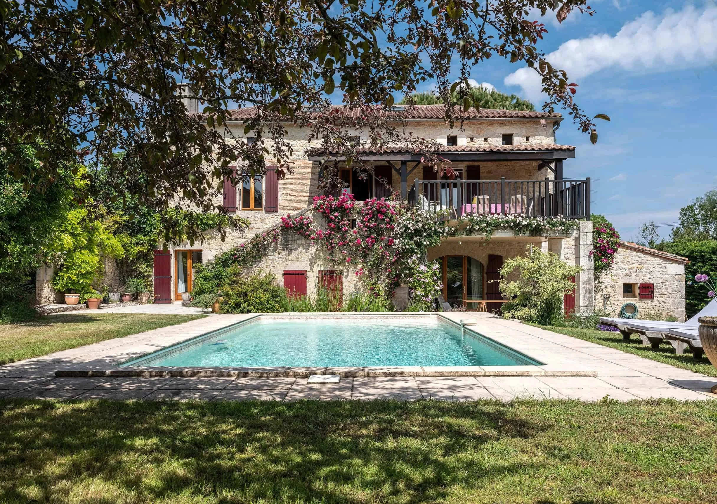 4-Bed Stone Farmhouse with Pool and Barn, Near Mauroux, France, €445,000