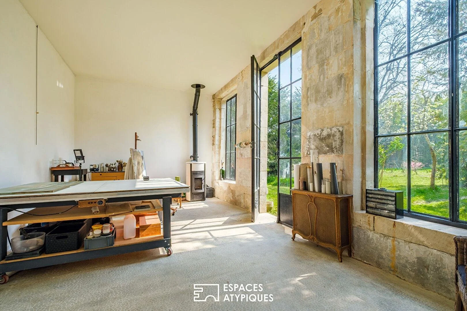 7-Bed Castle Wing with Orangerie Studio on the Banks of the Vienne, Bonneuil-Matours, France, €350,000