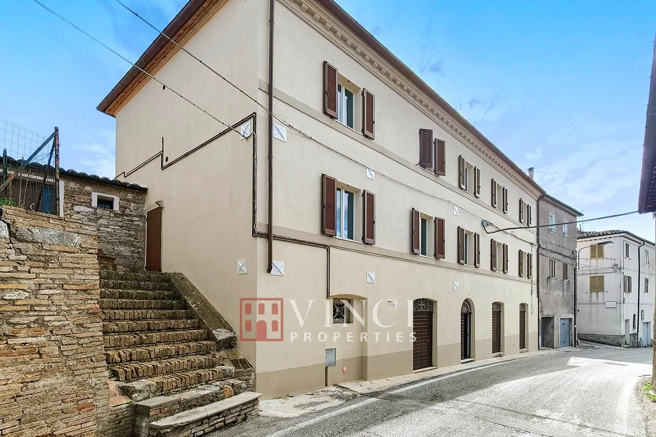 5-Bed Historic Townhouse with Two Apartments and Panoramic Views, Collamato, Italy, €220,000