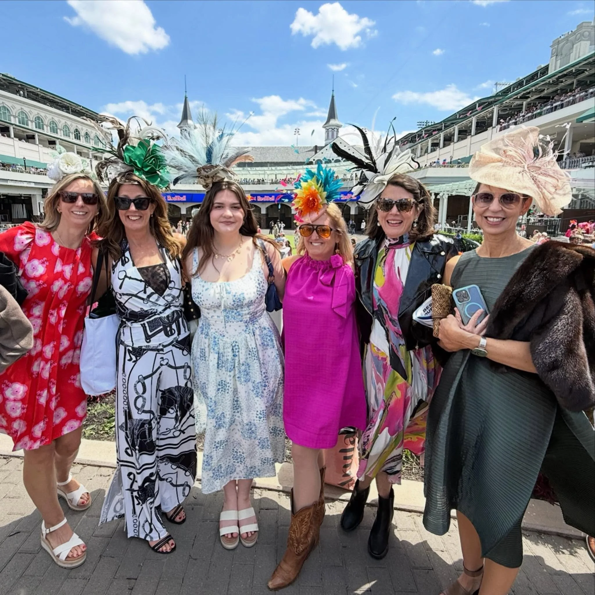 Heck of a Derby weekend! Gals went to the Oaks on Friday and the fellas went with my mom to the Derby on Saturday. 
So very lucky in so many ways!!! 
#kyoaks #kyderby #saltsmansisters #Prockie #sheedsdo