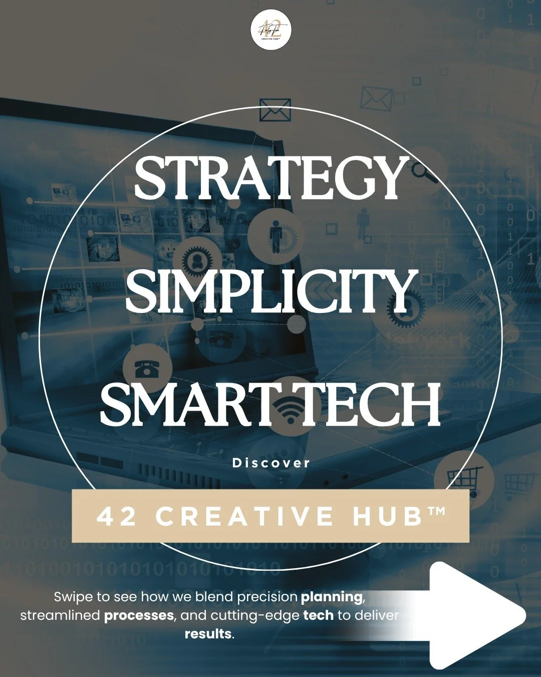 Strategy. Simplicity. Smart Tech. 
Discover 42 Creative Hub™.
#42CreativeHub #SmartTech #BusinessStrategy #TechInnovation #DigitalTransformation #SmartSolutions #BusinessGrowth #SmallBusiness #SmallBusinessIreland #ITConsulting