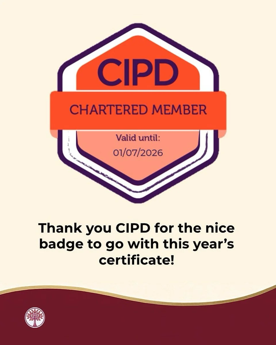 It&rsquo;s only a small thing but it represents years of learning, listening, and working to support better, fairer workplaces. 

Proud to be part of a profession that champions fairness, balance, and people-centred decision making. 

#CIPD #HRProfes