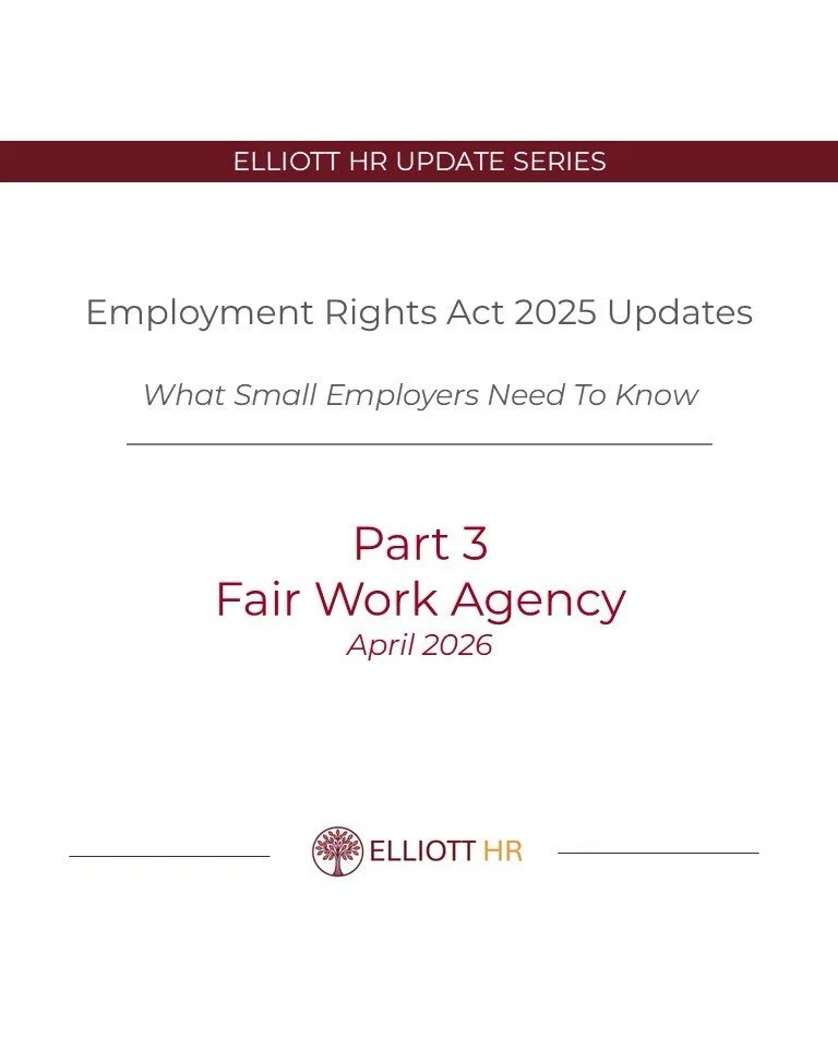 Not only is the Employment Rights Act 2025 introducing a host of new employee rights, it is also strengthening how existing rights are enforced.

From 7 April 2026, the new Fair Work Agency will bring together enforcement of 
several key employment