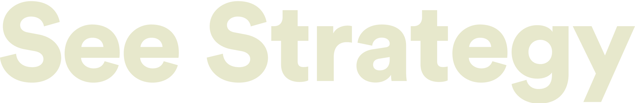 See Strategy, brand and creative consultancy by Georgia Hobart