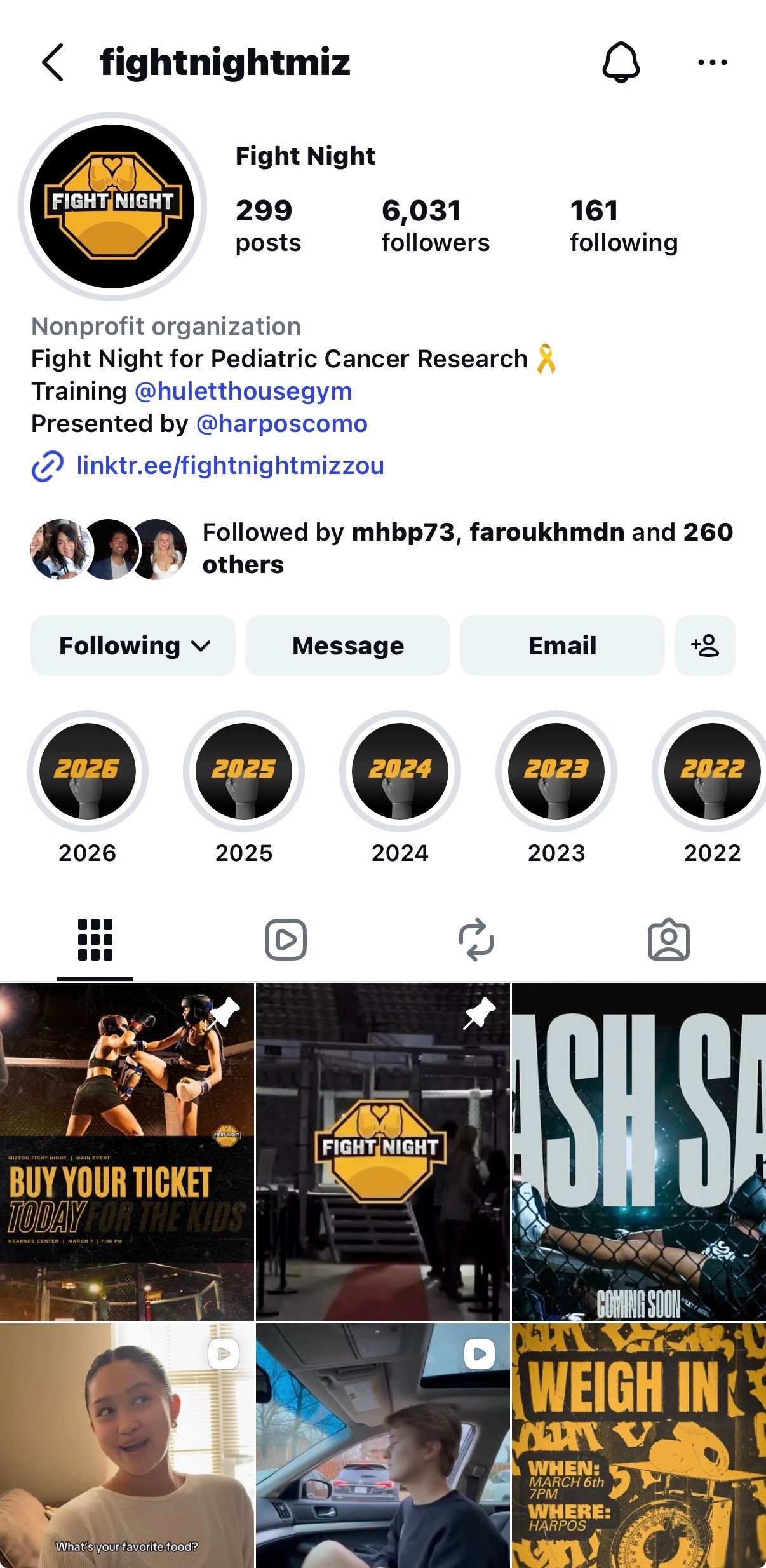 @fightnightmiz - Account Management