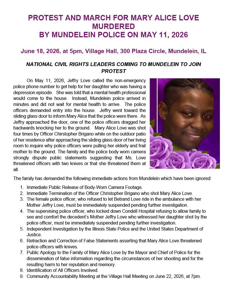 Protest Flyer: June 18, 2026