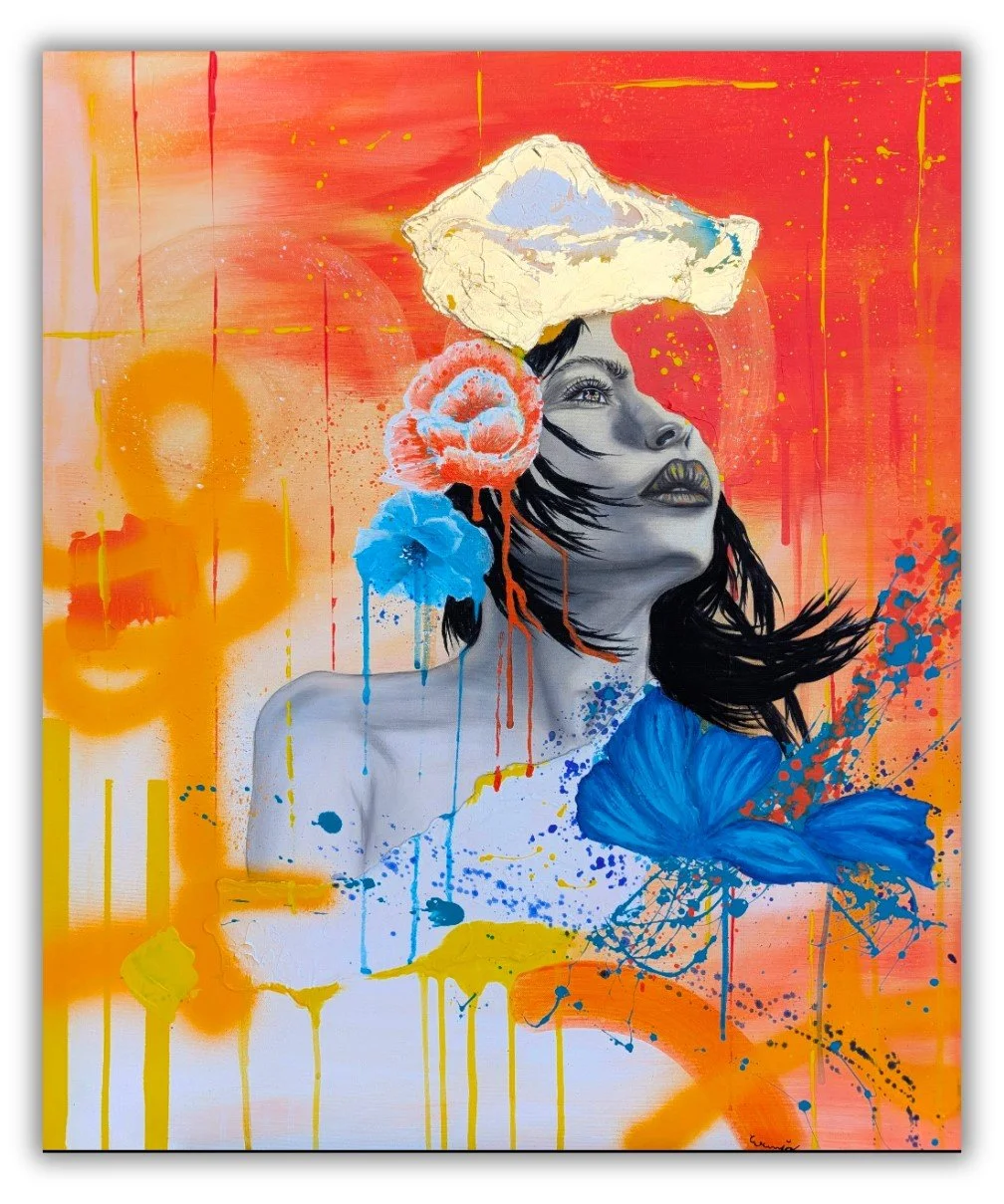 Solara – Kunstwerk über die Kraft der Weiblichkeit, Transformation & innere Blüte