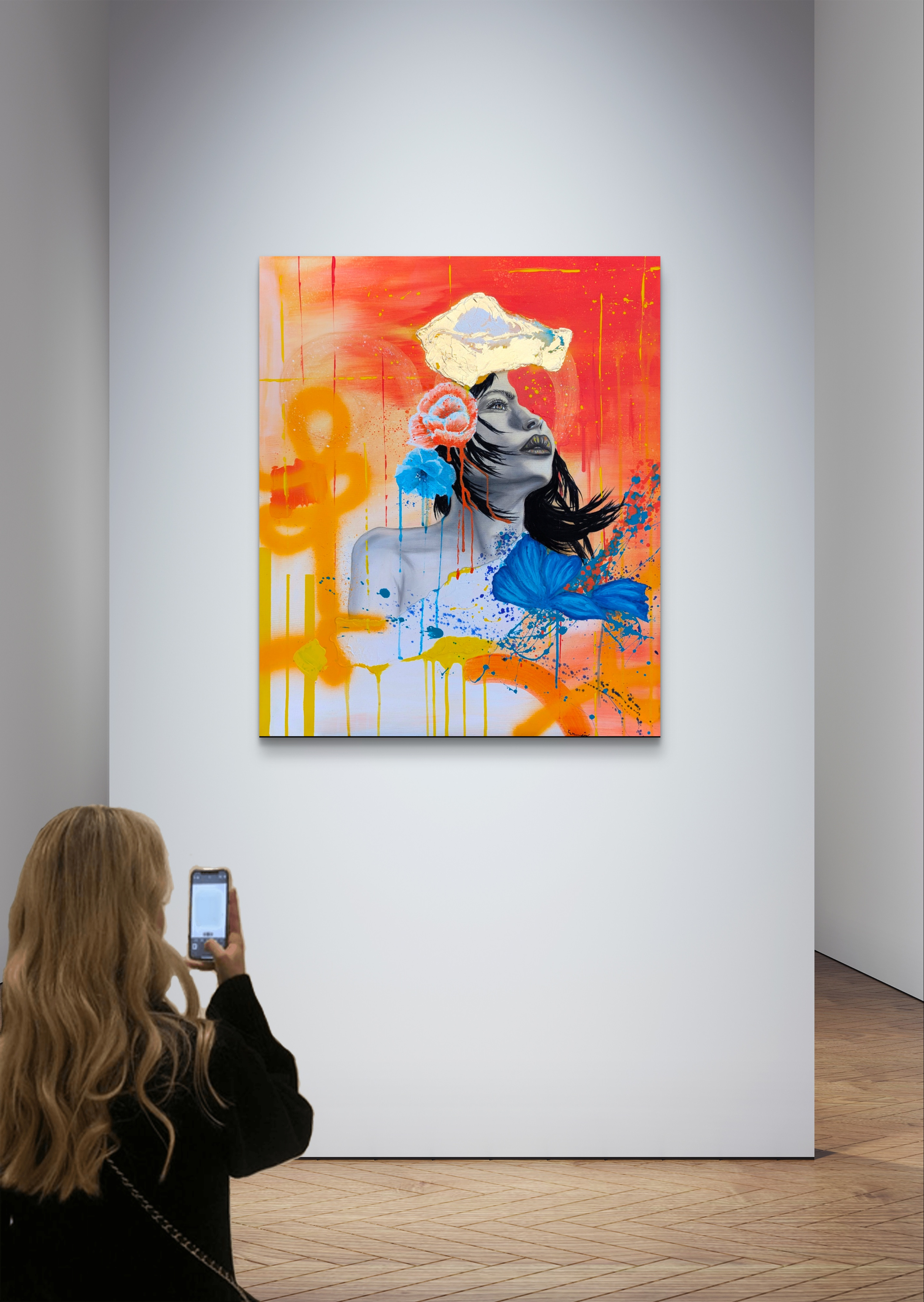 Solara – Kunstwerk über die Kraft der Weiblichkeit, Transformation & innere Blüte