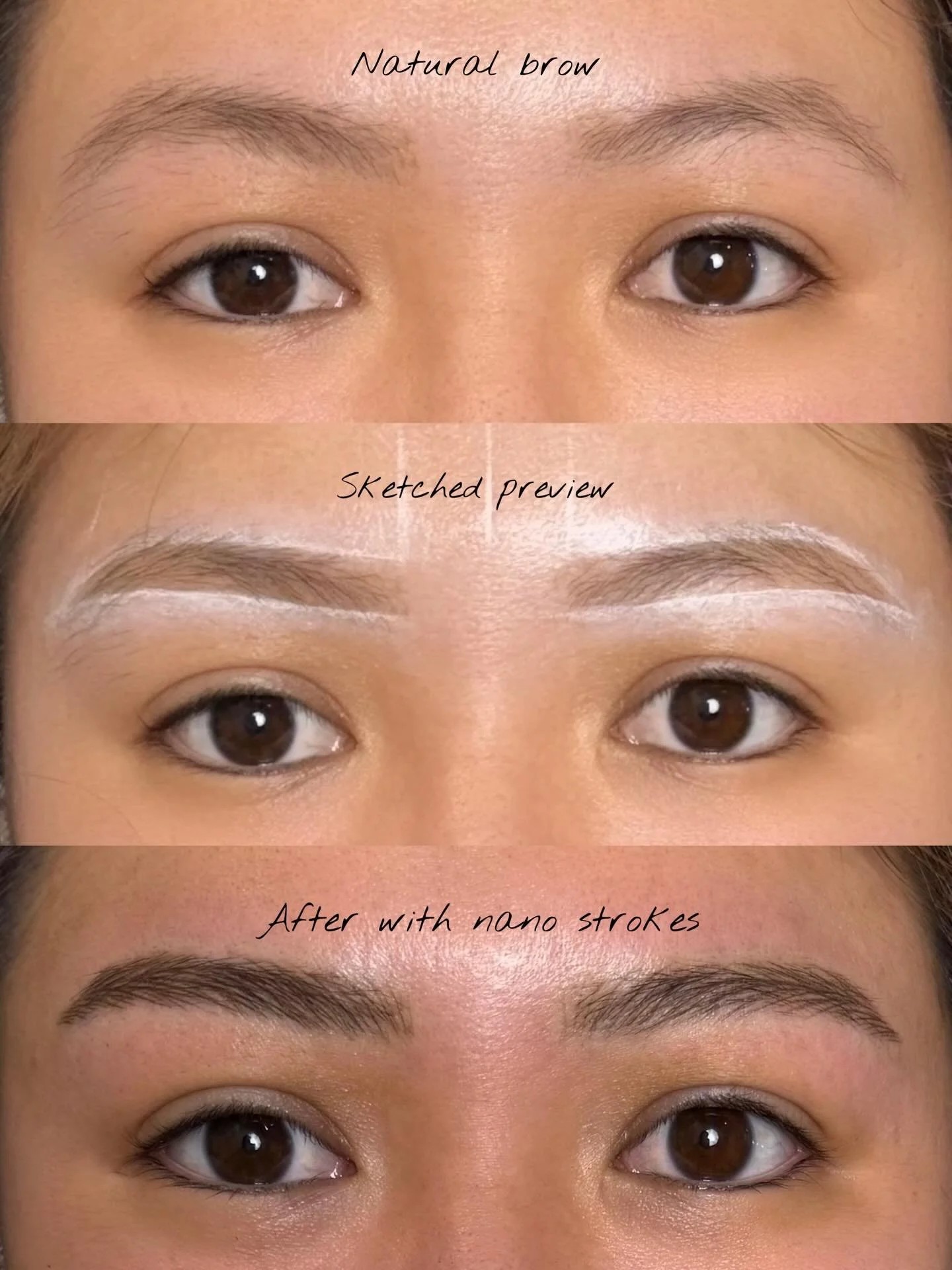 Nano brows utilize controlled, machine-based strokes to implant pigment in fine, hair-like patterns&mdash;allowing for precise placement, soft density, and natural growth mimicry. ✦

#nanobrows #pmuartist #permanentmakeup #browtech #pmueducation