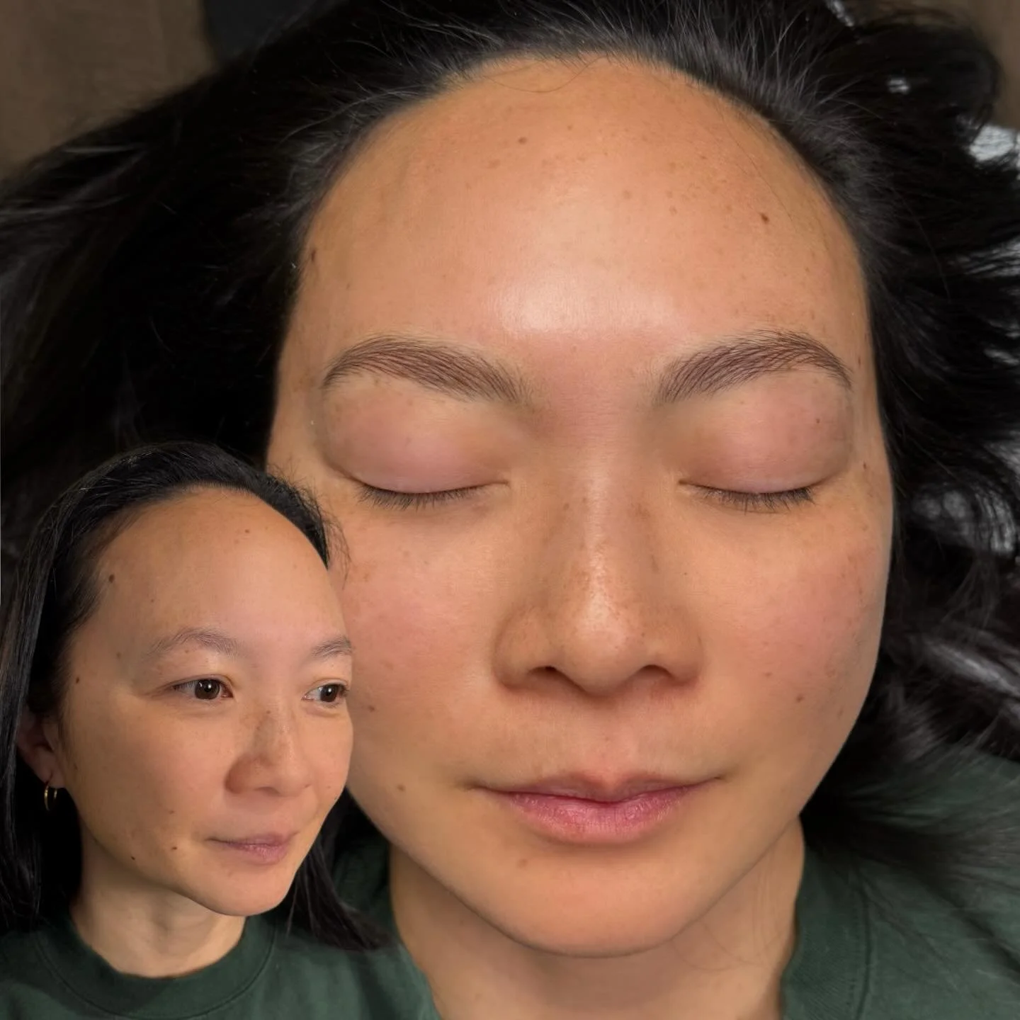 My beautiful client wanted a natural, lifted arch &mdash; nothing too heavy, just refined and balanced ♡

Nano strokes were placed to follow her natural growth, giving a fuller look while keeping it soft and seamless.

Subtle changes, big difference 