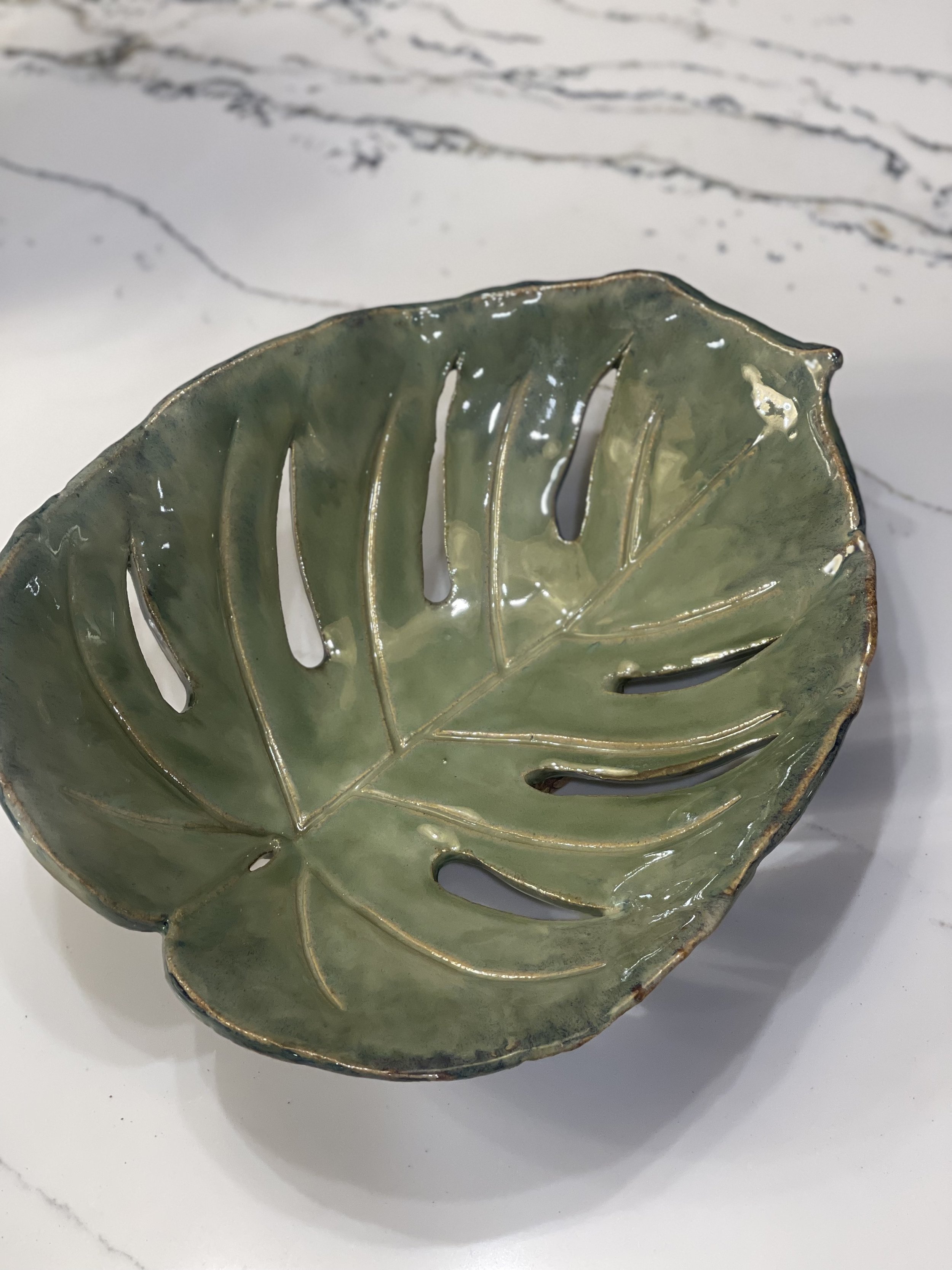 Large Monstera Bowl