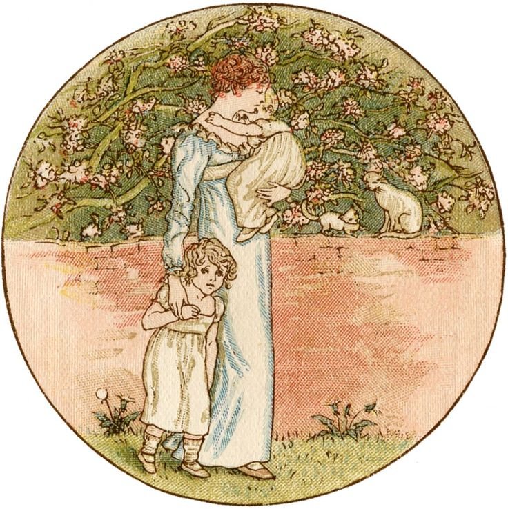 8 Mother's Day Illustrations by Kate Greenaway!.jpeg