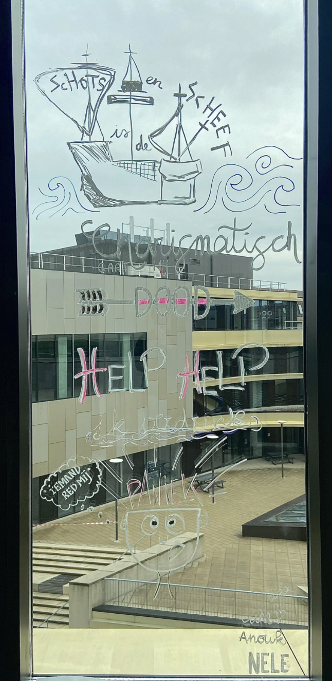 Drawing on the windows