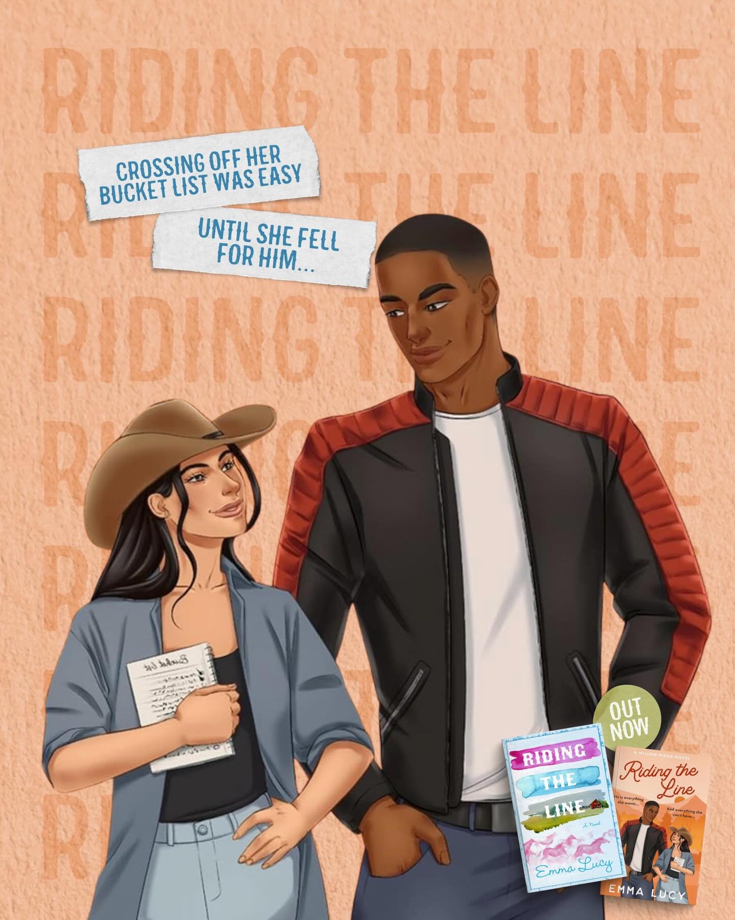 Nothing could possibly go wrong when your older brother&rsquo;s (extremely hot) best friend offers to help with your bucket list&hellip; right? 🤭

Being back in the Willow Ridge series while I work on One Last Rode edits has me missing these two so 