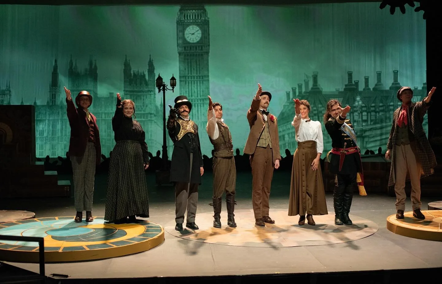 Something Ends&hellip; Something Starts, girl! 
Sherlock Holmes: The Final Adventure

Photography: Dycie Jo Photography
Director: Paul T. Mitri
Intimacy Director: Stephanie R. White
Voice &amp; Text Director: Michael Shipley
Dramaturg: Sarah Anne Pol