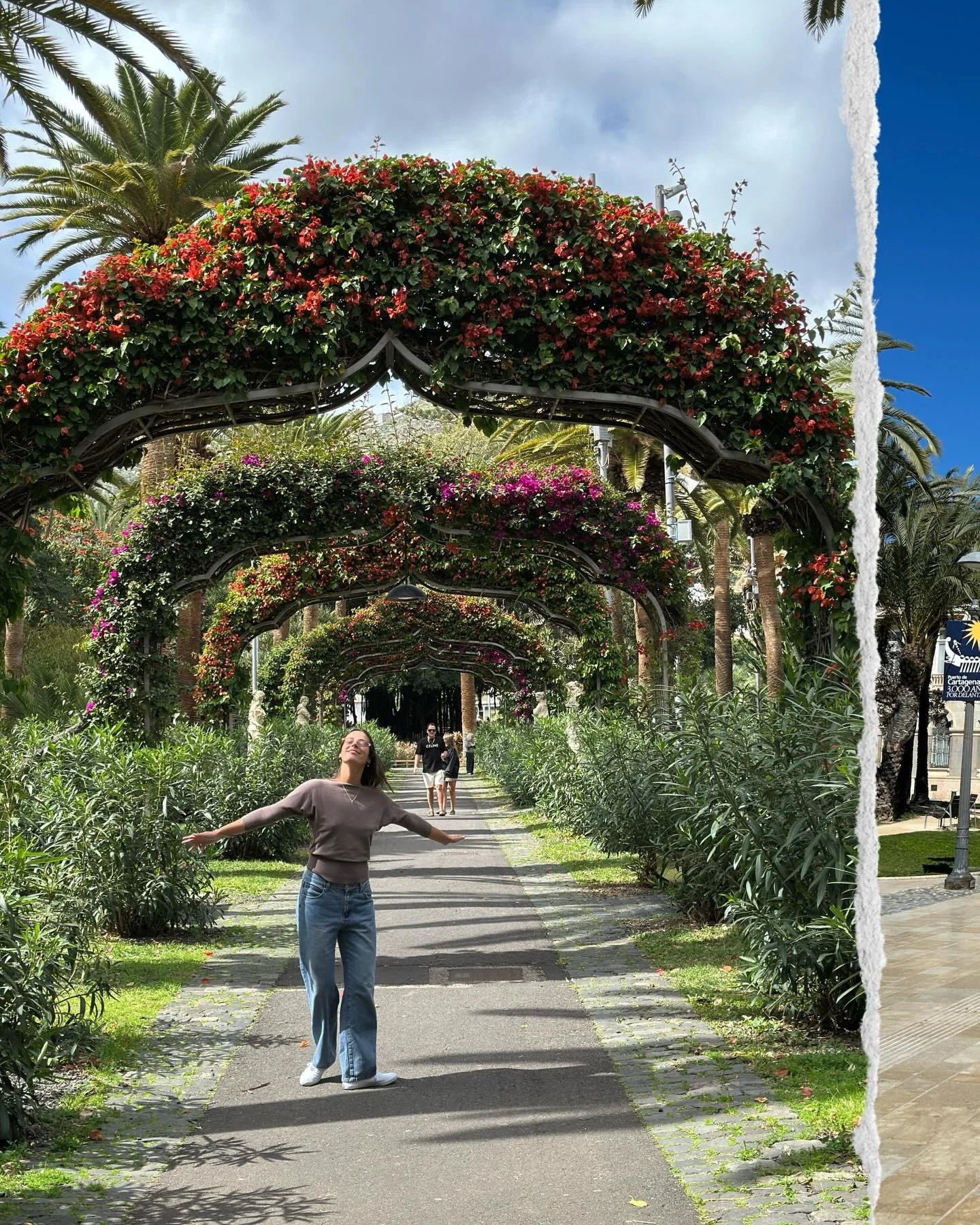 Mostly spent this last leg of the Mediterranean touching grass, smelling the roses, and things like that 🫶