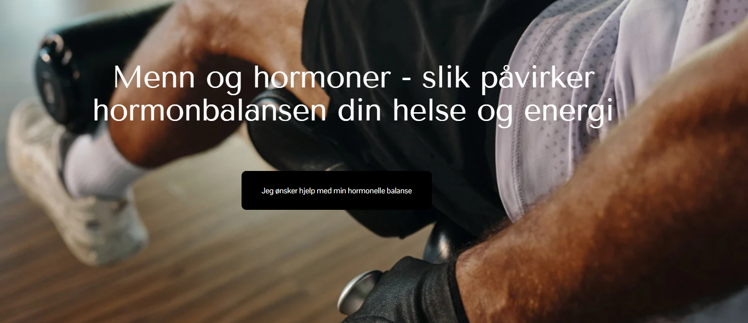 Få hjelp med den mannelige hormonbalansen