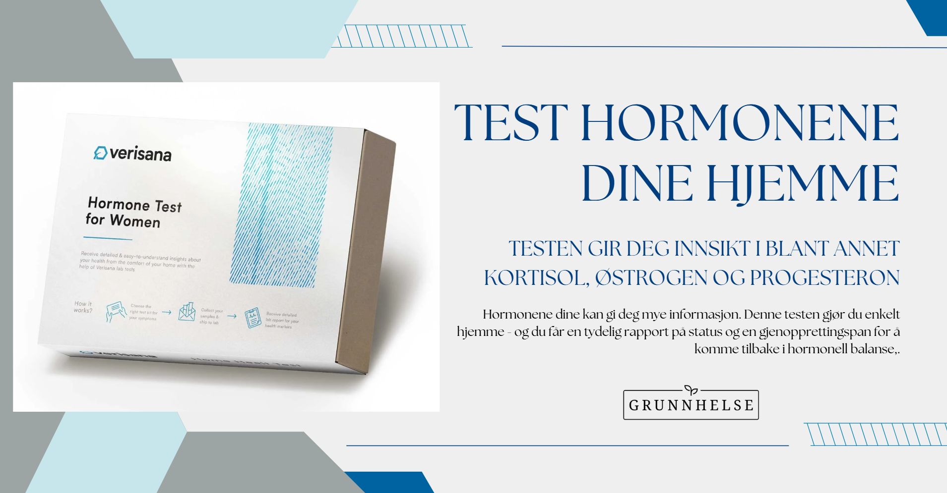 Få en oversikt over dine hormonelle ubalanser ved å teste