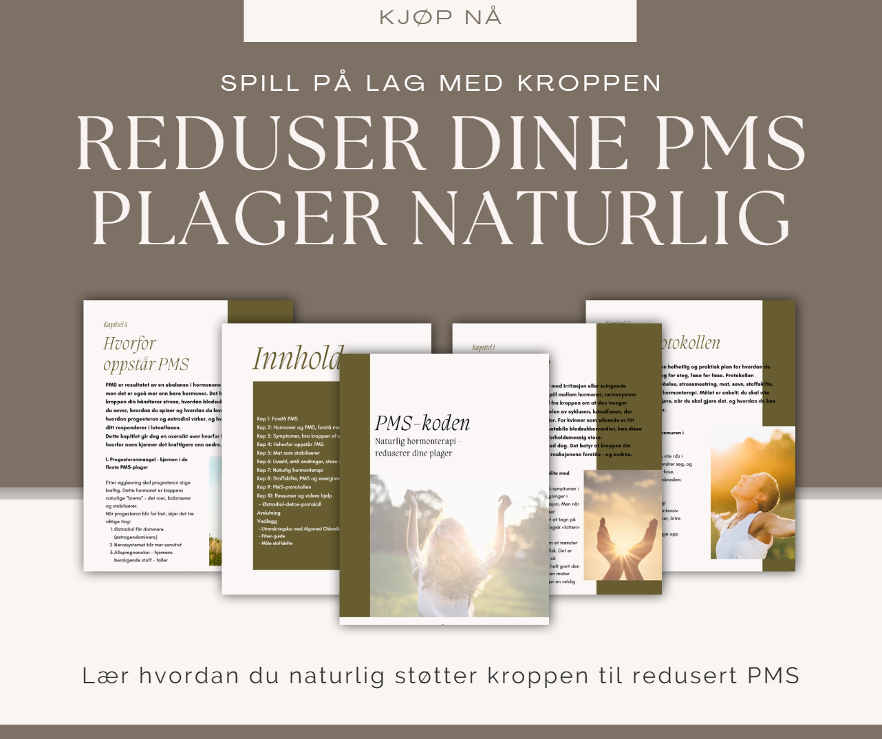 Mangler du energi? Reduser dine PMS-plager naturlig