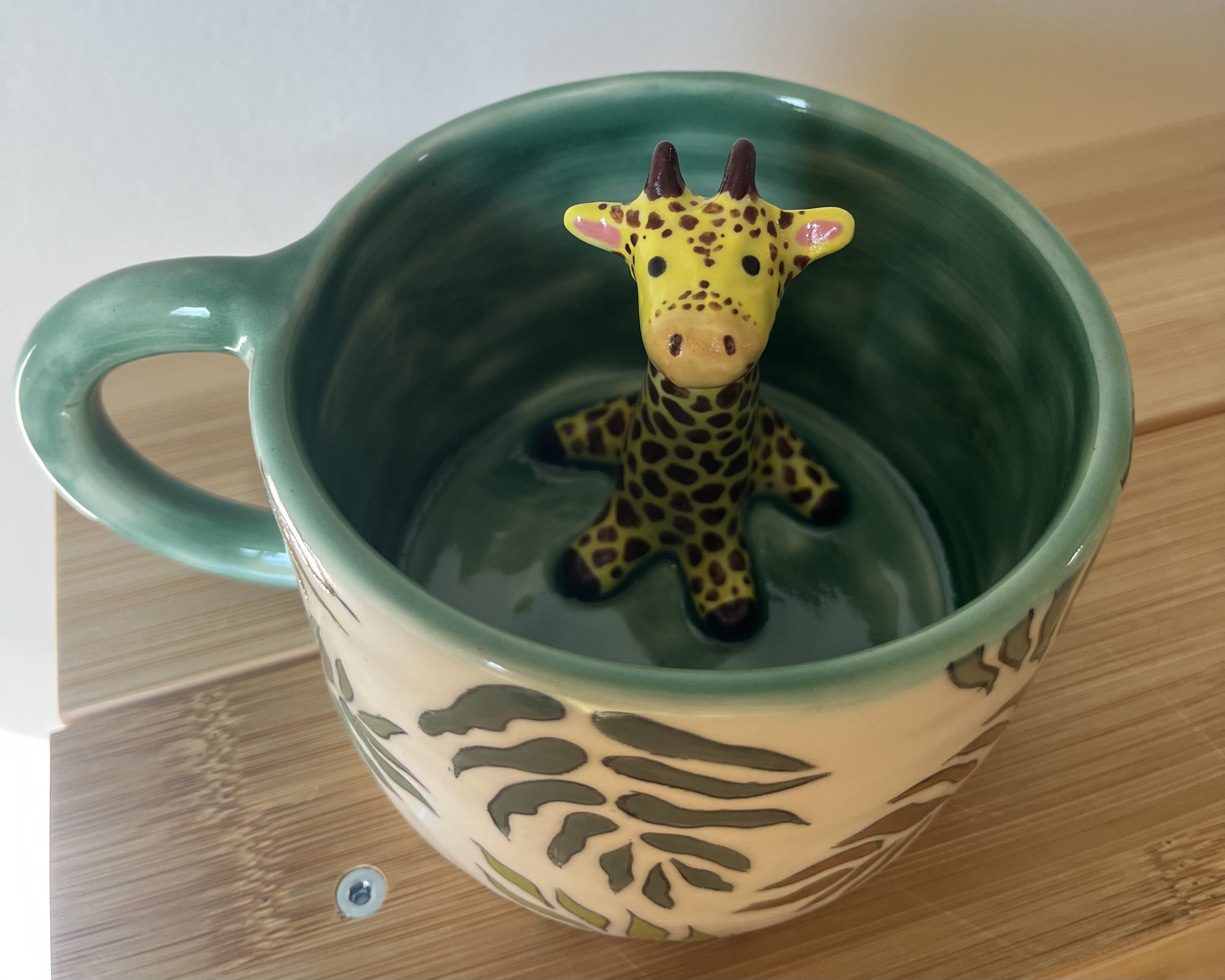 Peekaboo Giraffe Mug