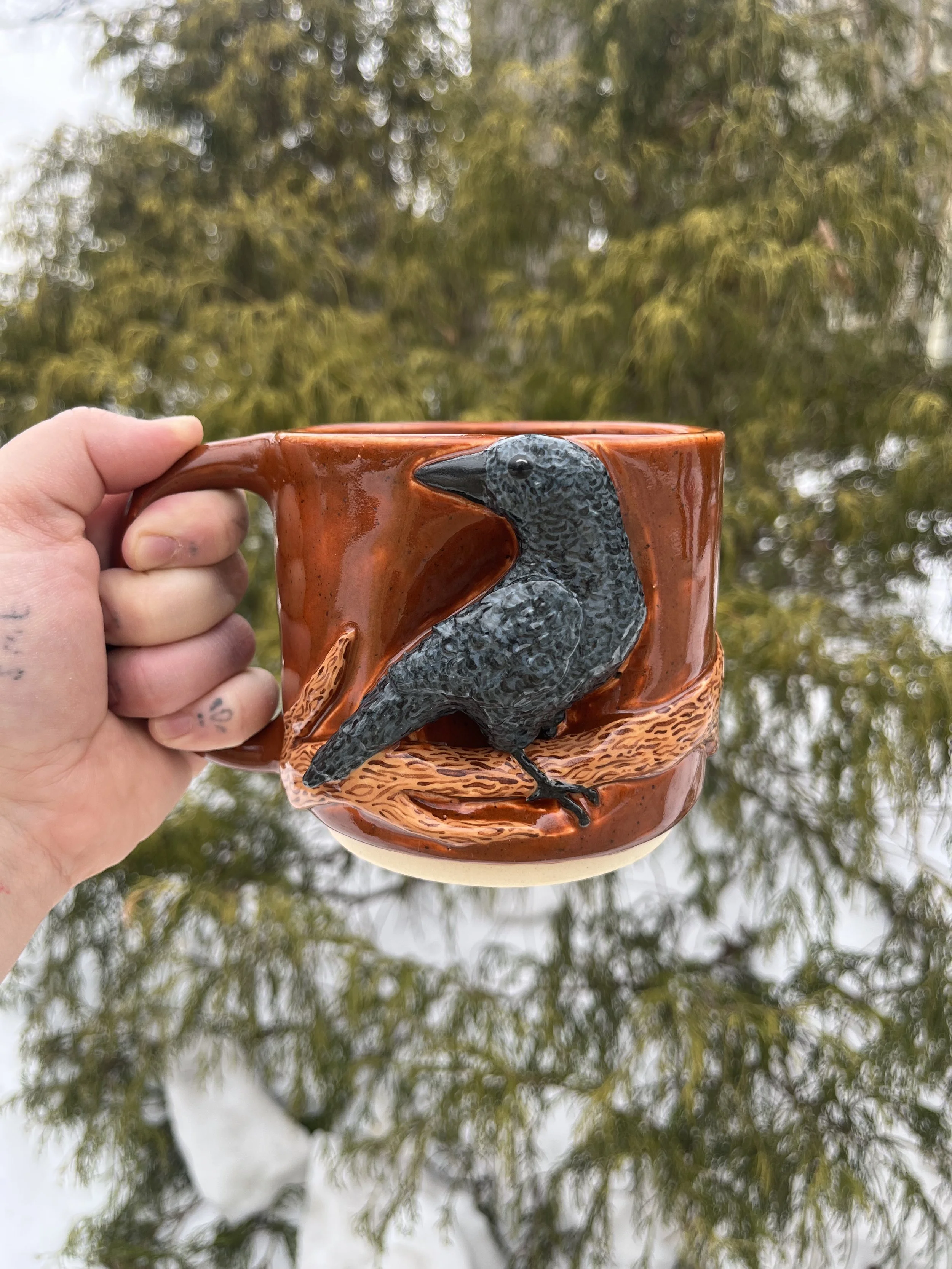 Raven Mug