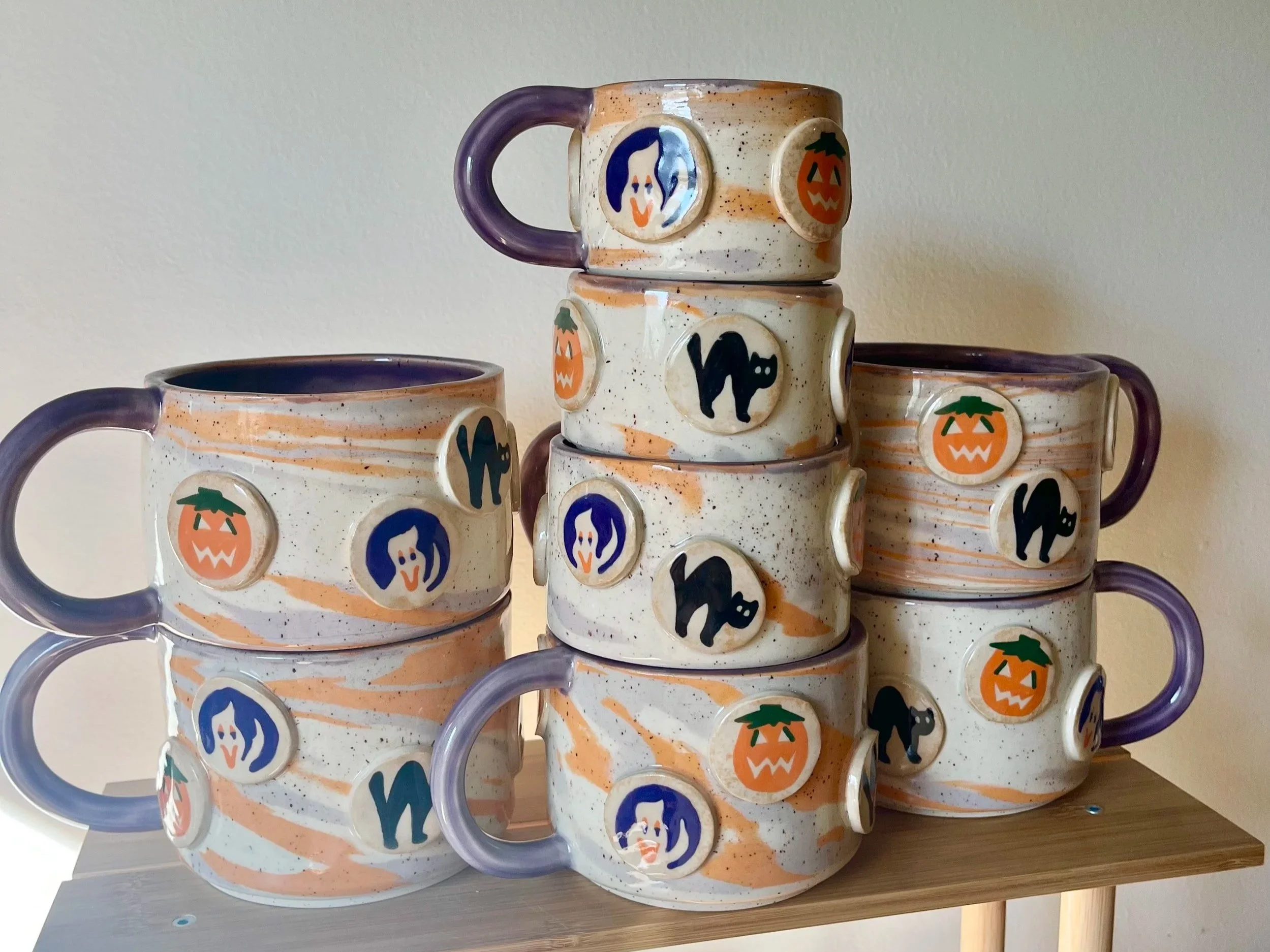 Halloween Cookie Mugs