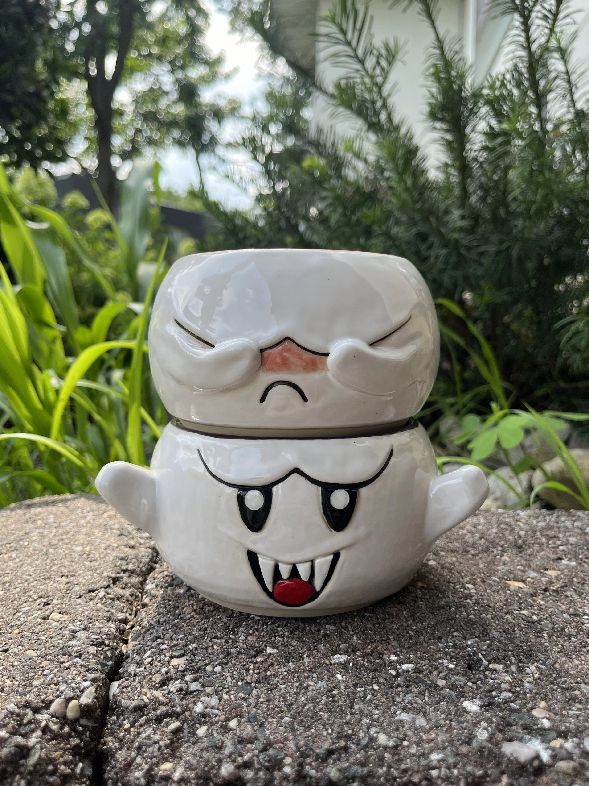 Mario Boo Mugs
