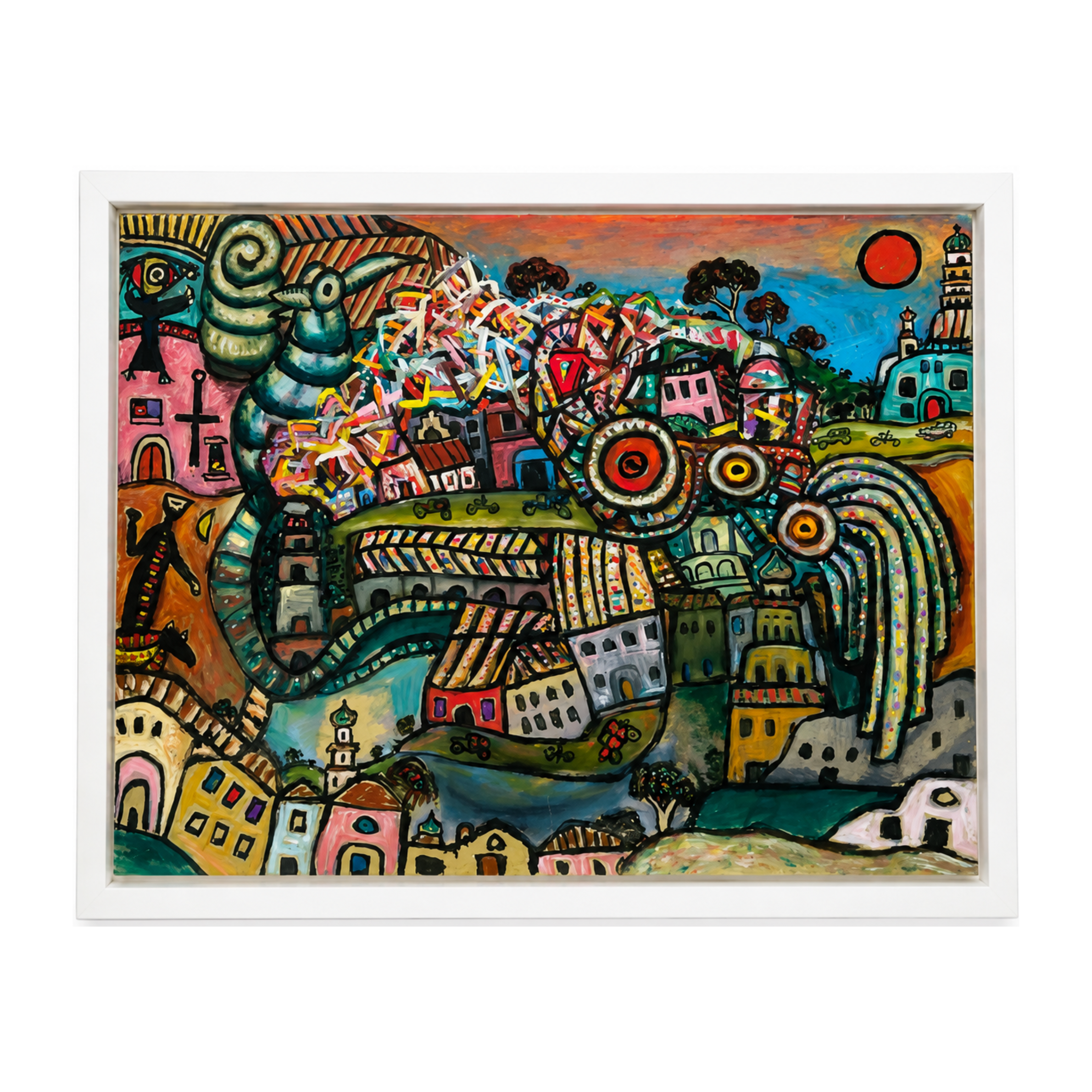 Alan Davie – Magic Village No. 2, 1993
