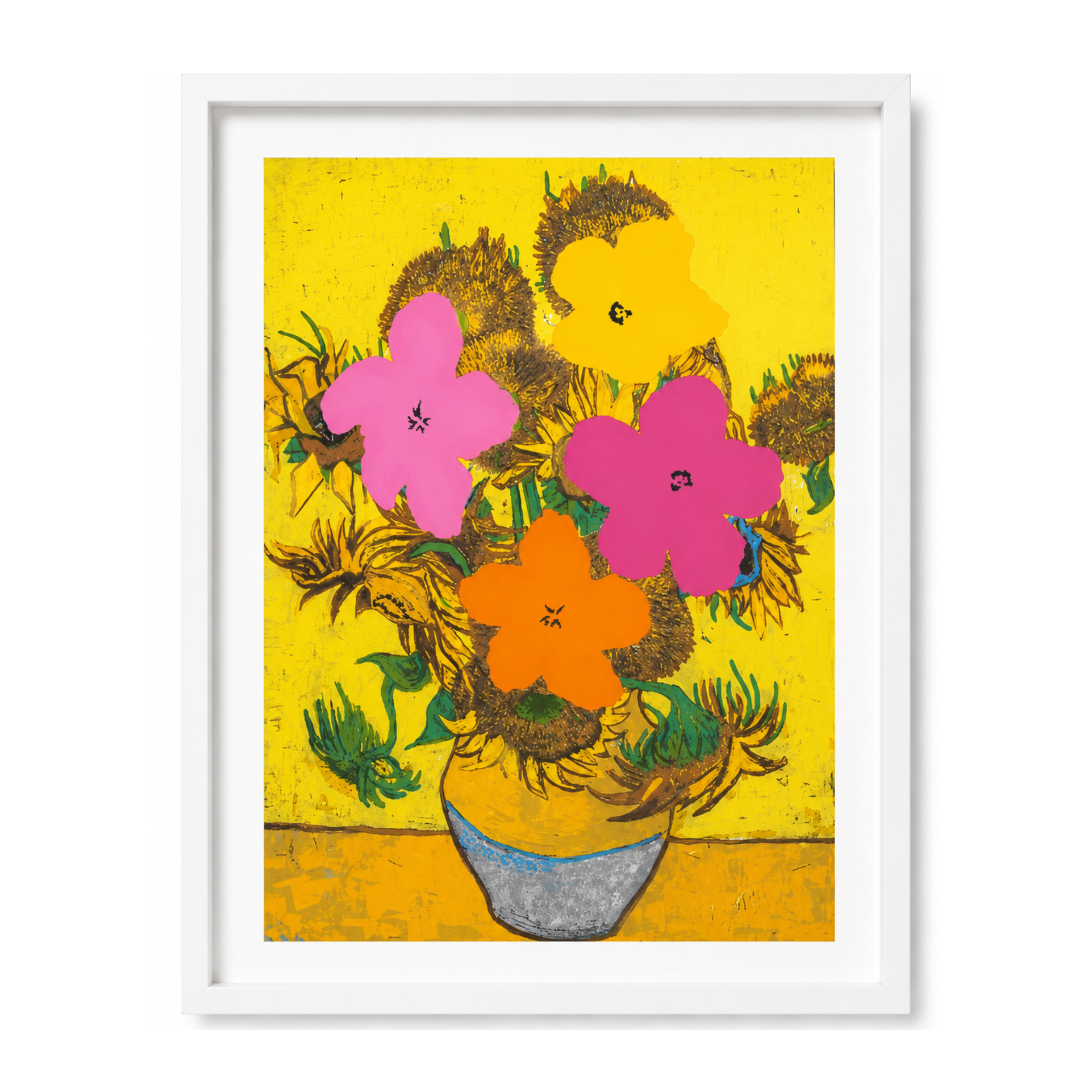 Mr Brainwash - Flower and Sun