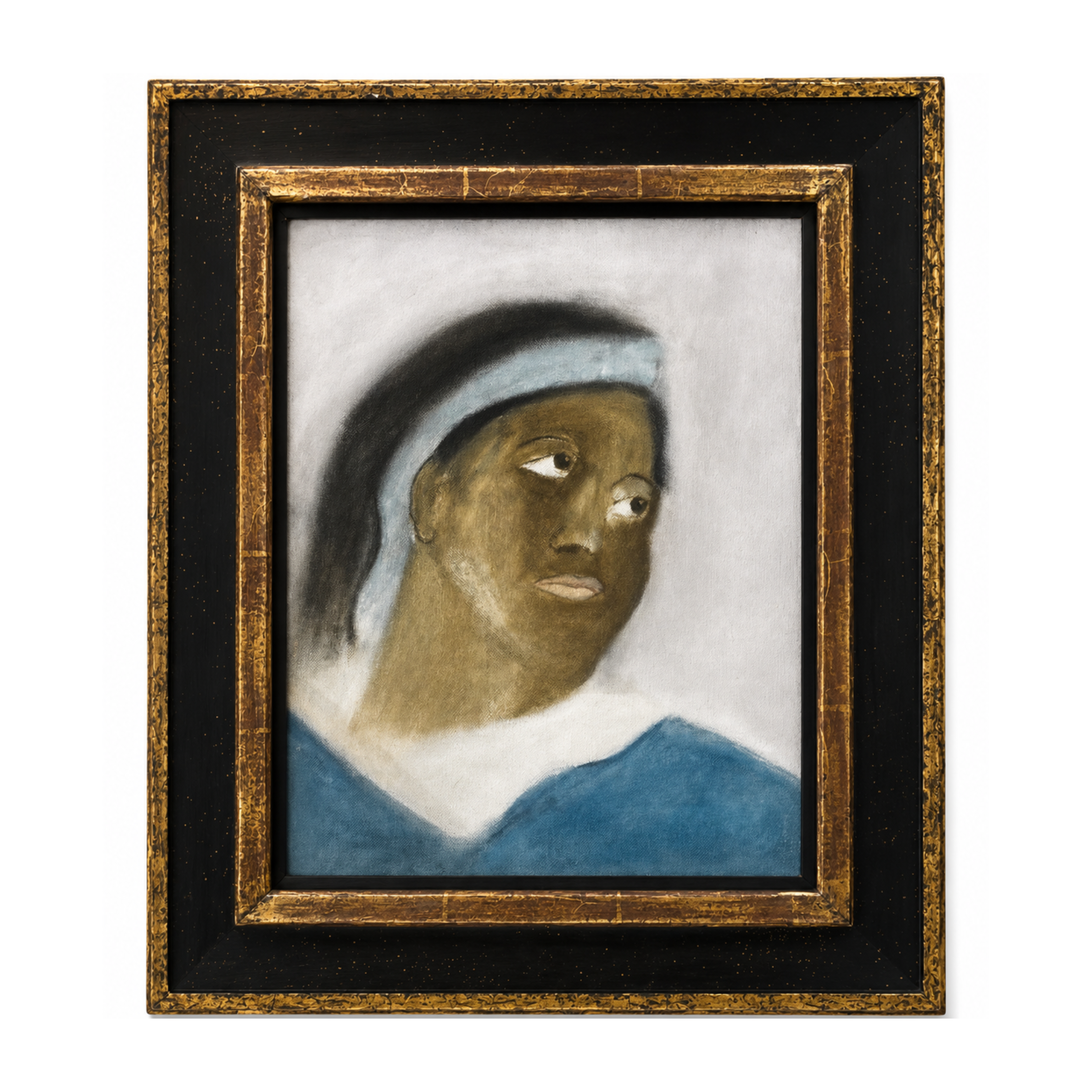Craigie Aitchison - Portrait after Delacroix