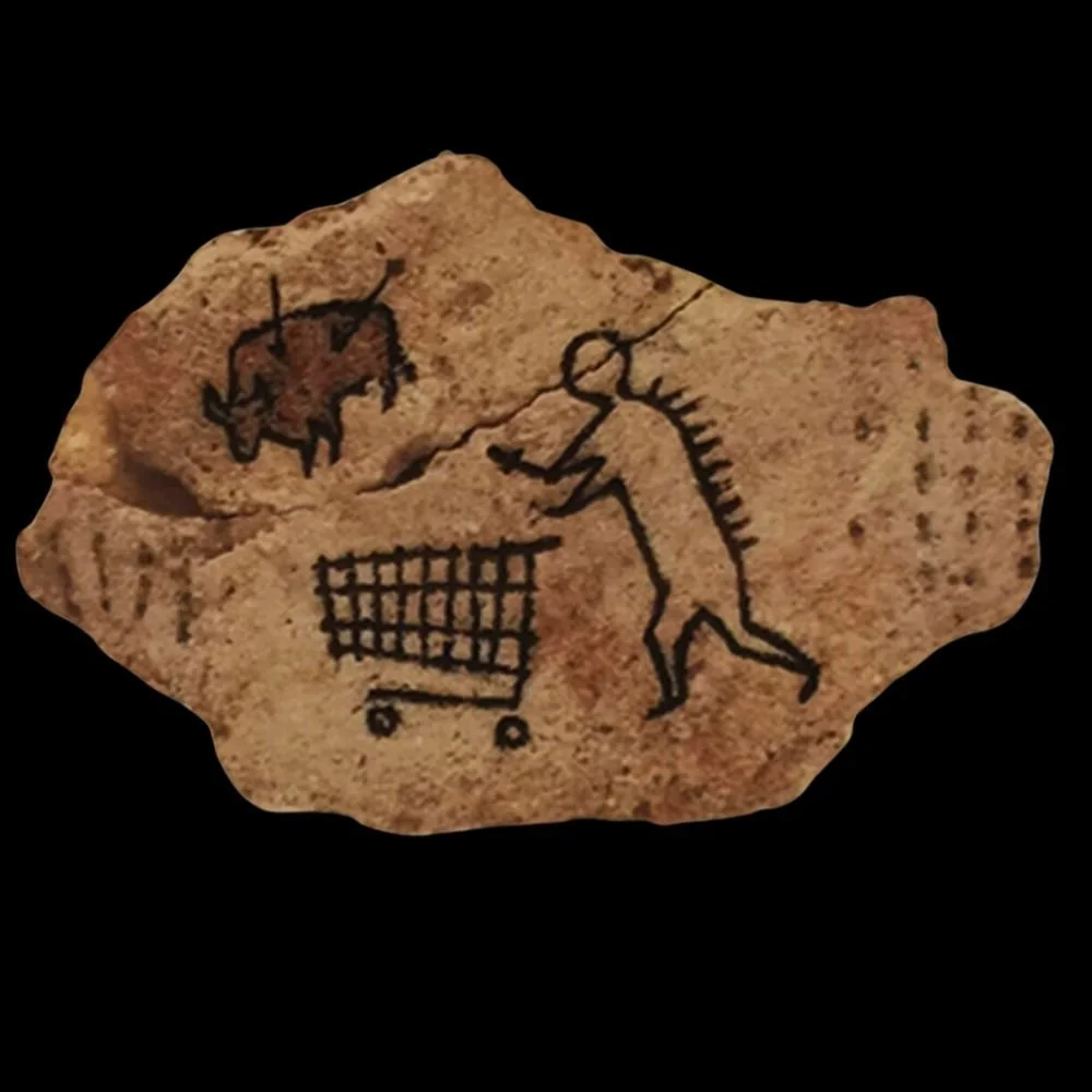 Banksy – Peckham Rock print, framed