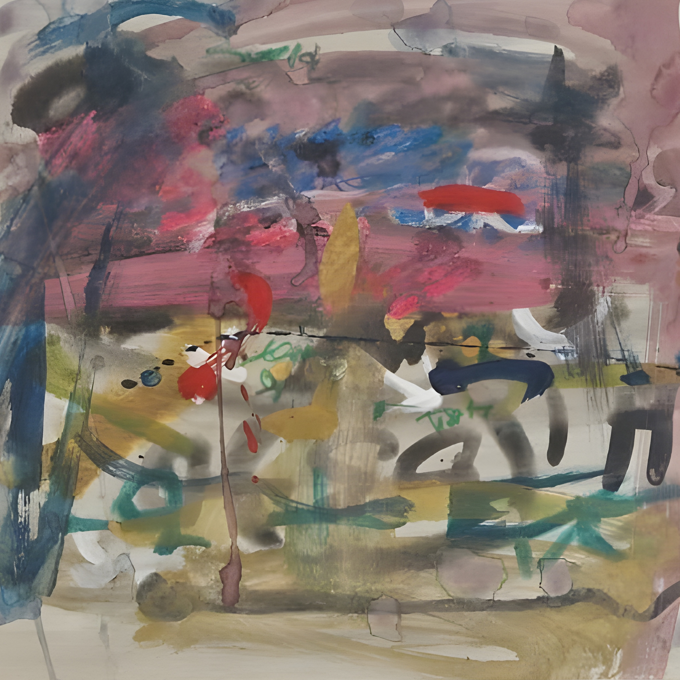 Alan Davie - Self Portrait of the Poet