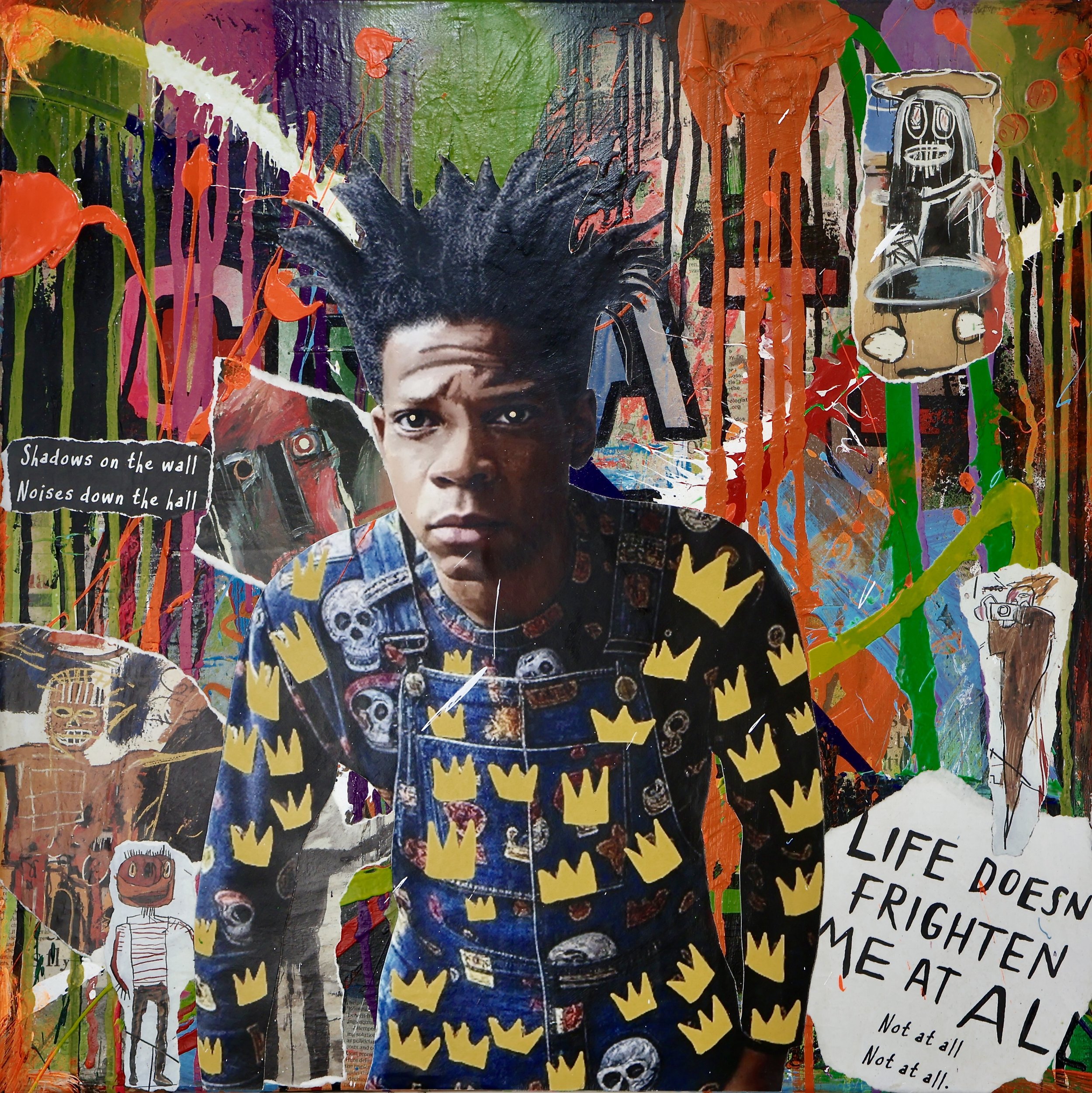 Jake Wood - Jean-Michel Basquiat Original