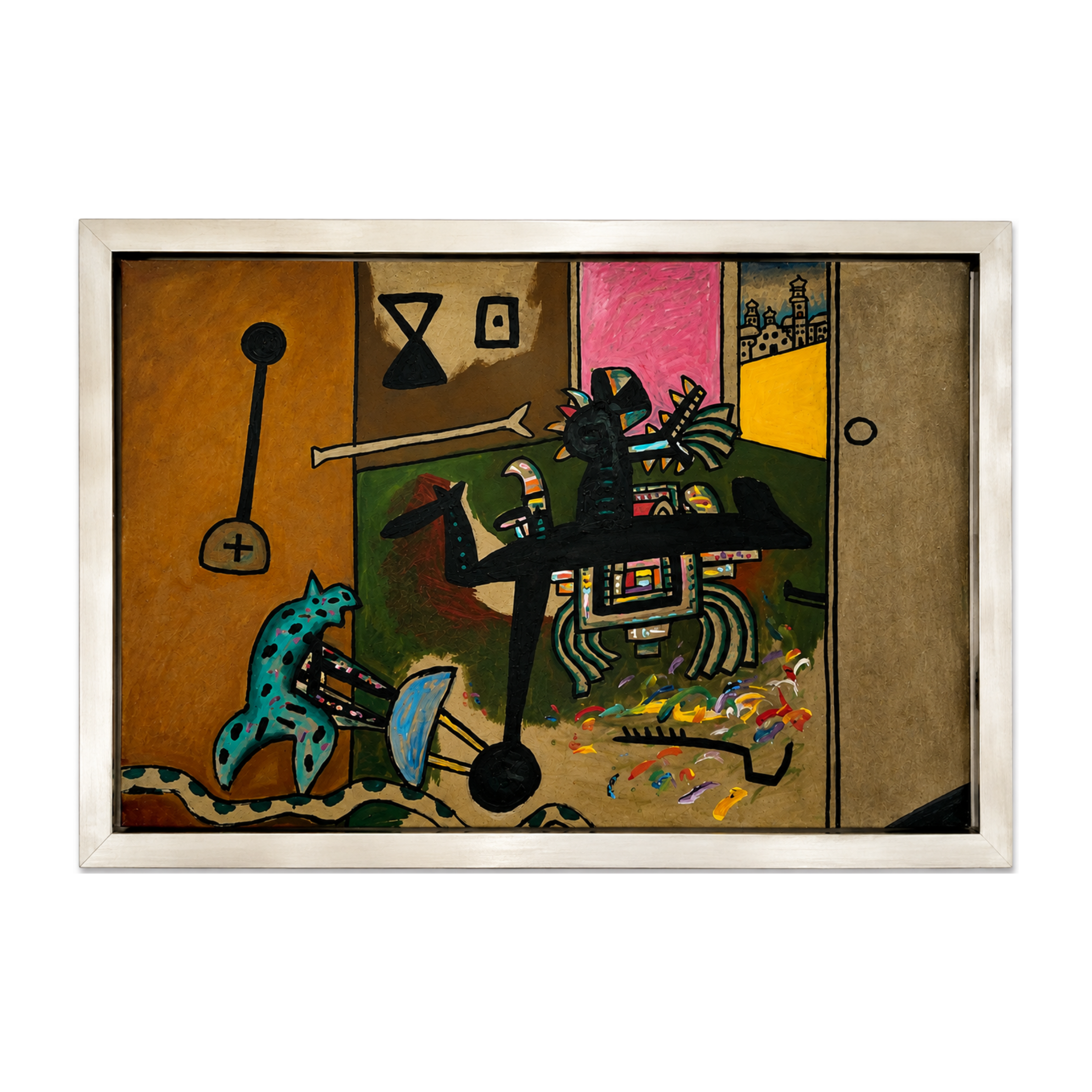 Alan Davie - The Shaman Conjures an Animal Spirit No.2