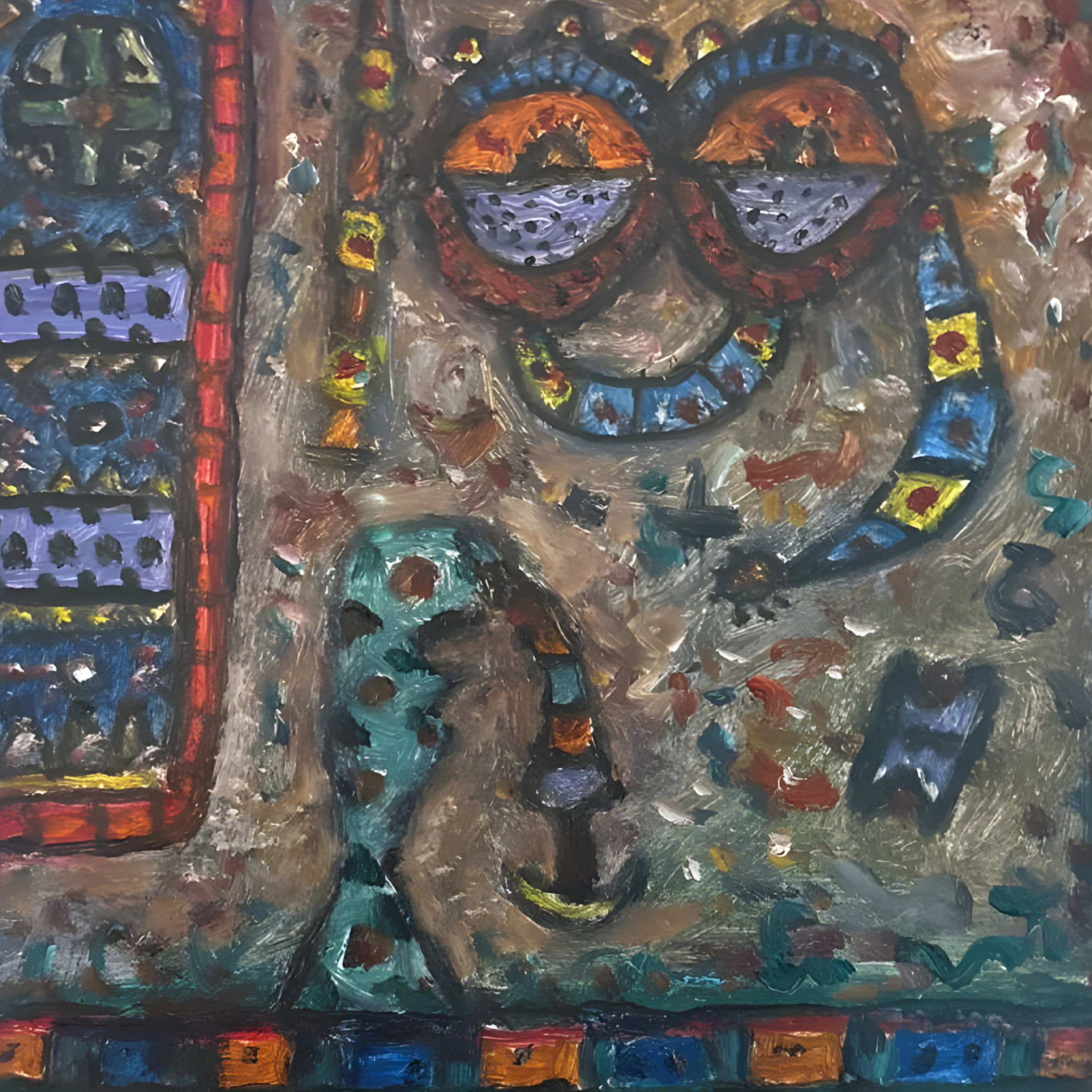 Alan Davie - Little Green Sucker