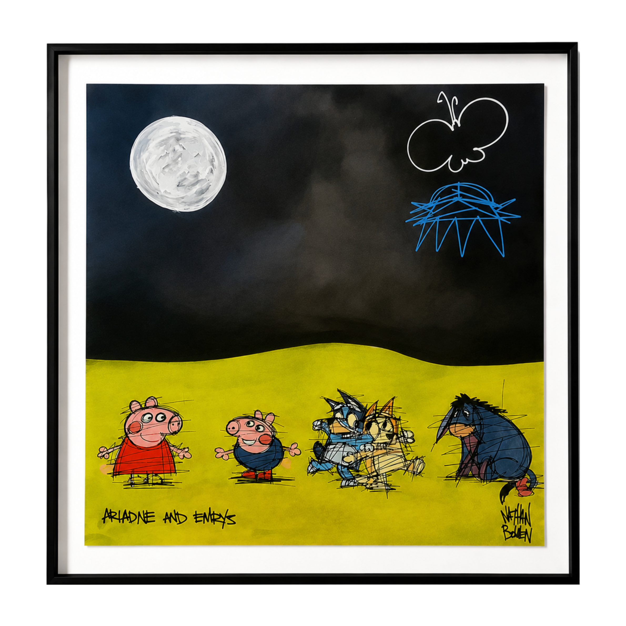Nathan Bowen - Kids print Personalised