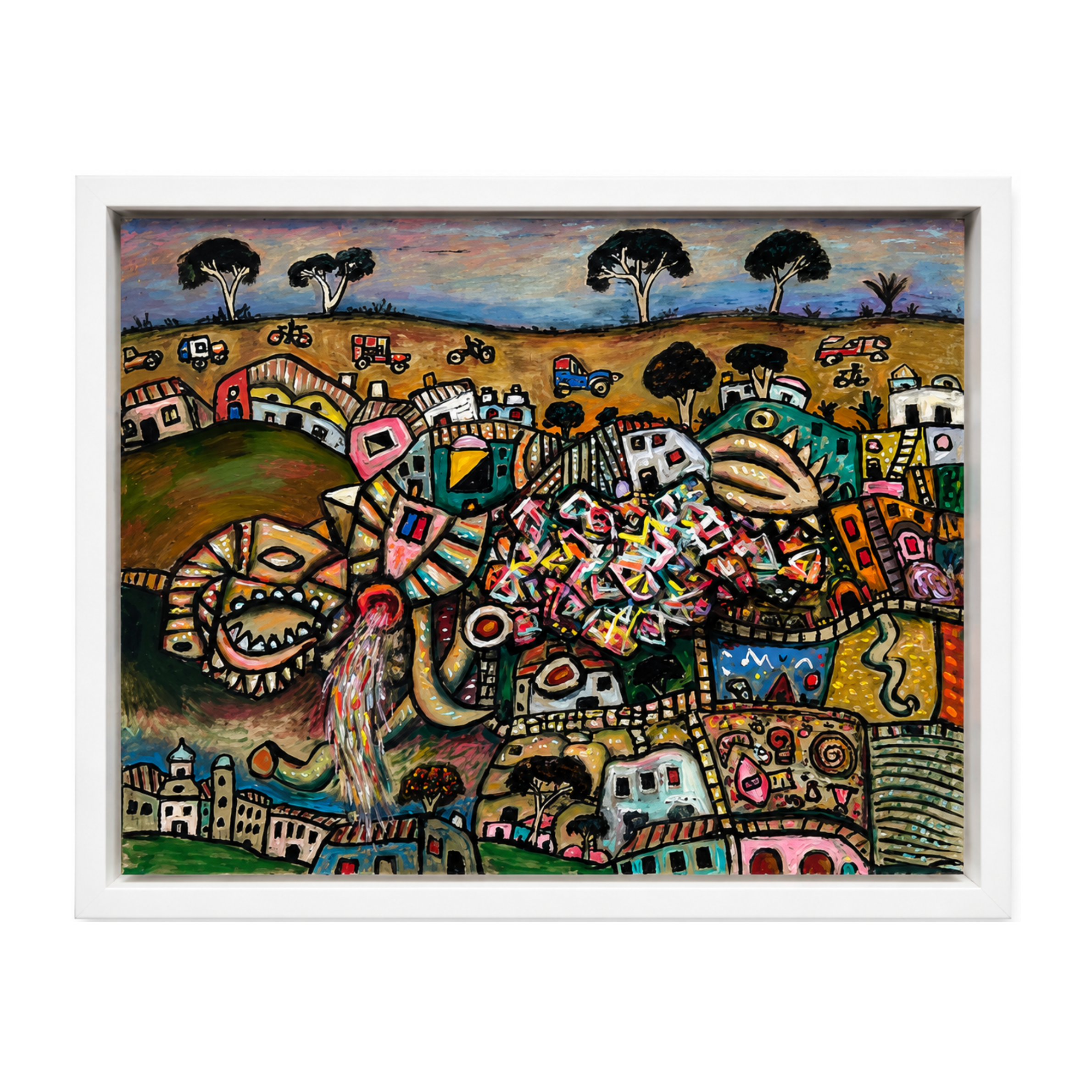 Alan Davie – Magic Village No. 1 (The Monster), 1993