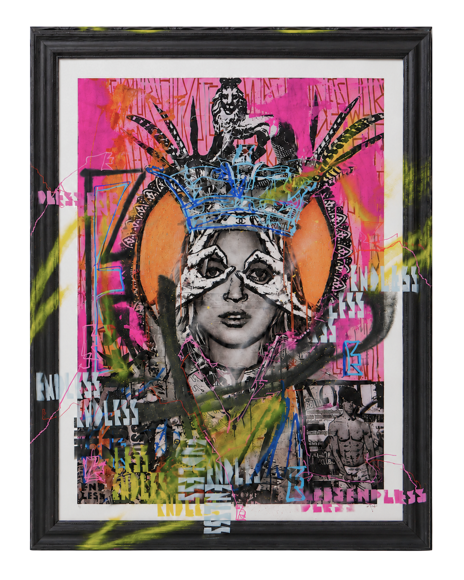 Endless - Kate Moss Crotch Grab (Purple) — Indelible Fine Art